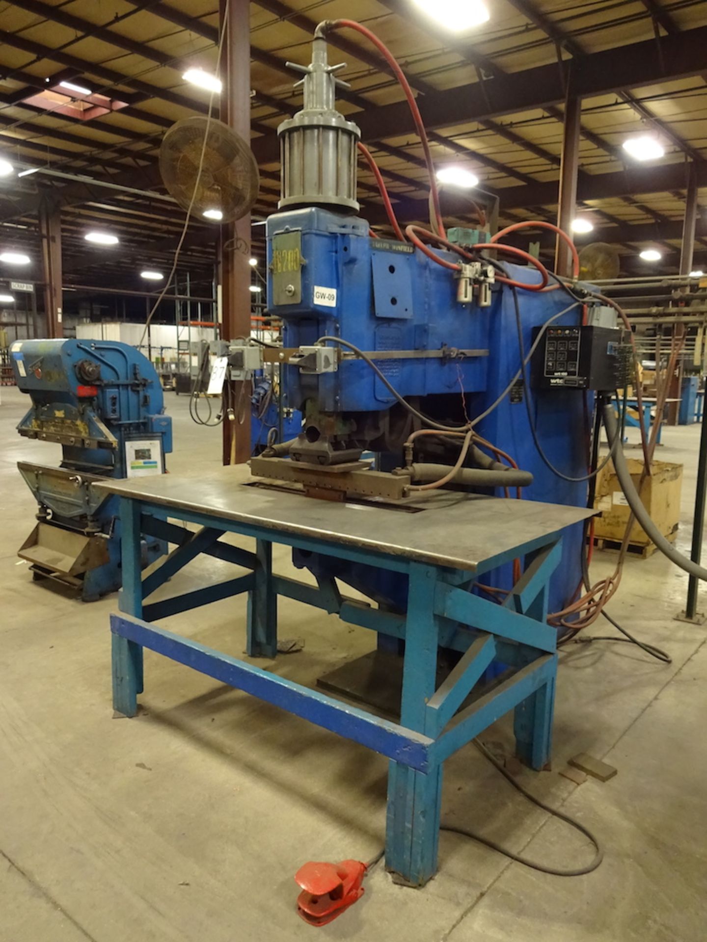 Taylor Winfield 200 KVA Model S.P. Spot Welder, S/N 76-D-12, WT100 Control - Image 2 of 3