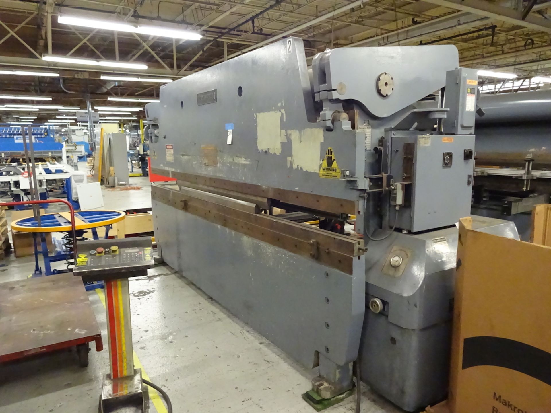 Accurpress 100 Ton x 12 Ft. Model 710012 Press Brake: S/N 4702 (1998), (Eddy Avenue Location)