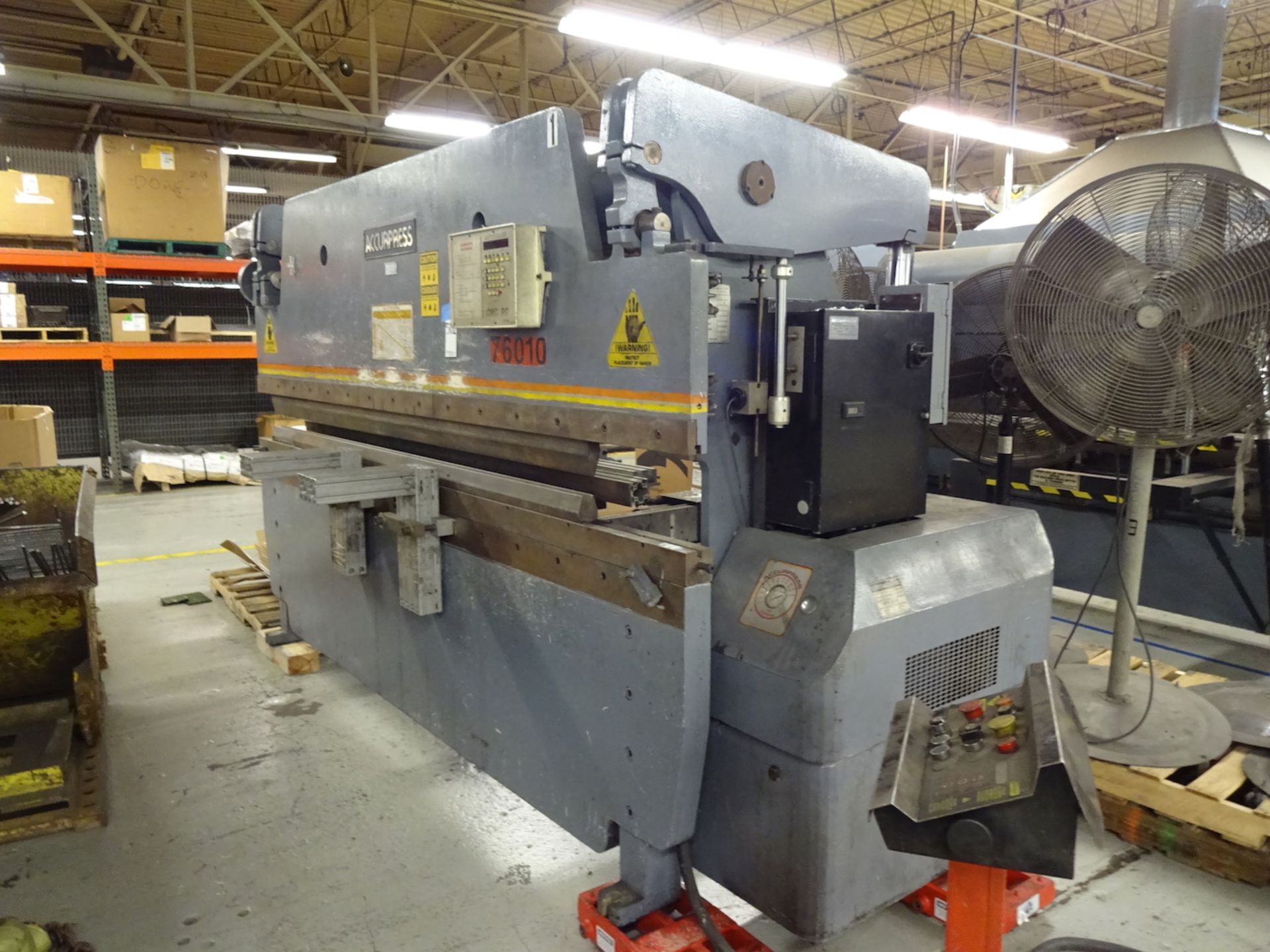 Accurpress 60 Ton x 10 Ft. Model 76010 Press Brake: S/N 2198 (1993), Automec Autogage CNC99