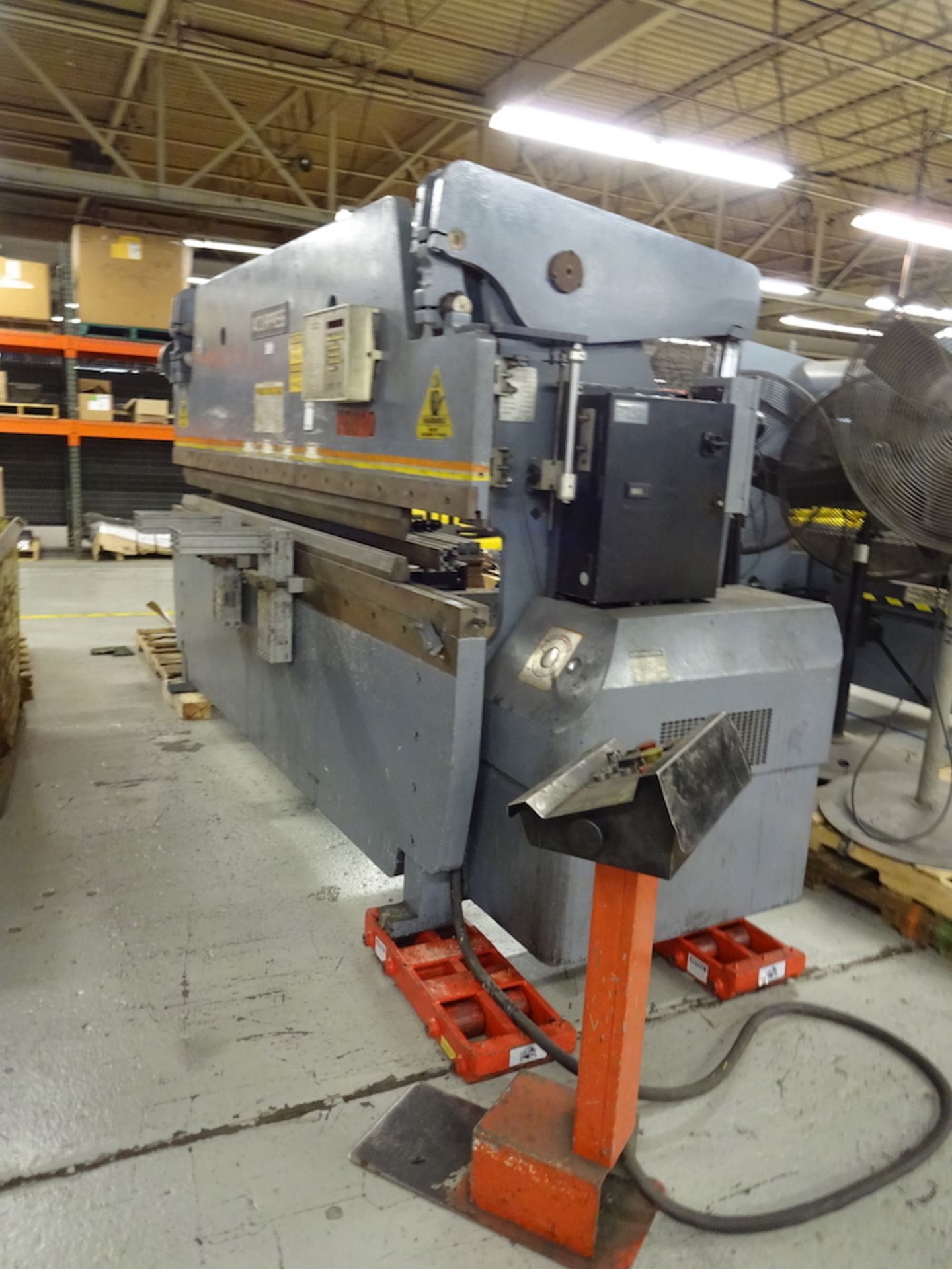 Accurpress 60 Ton x 10 Ft. Model 76010 Press Brake: S/N 2198 (1993), Automec Autogage CNC99 - Image 2 of 7