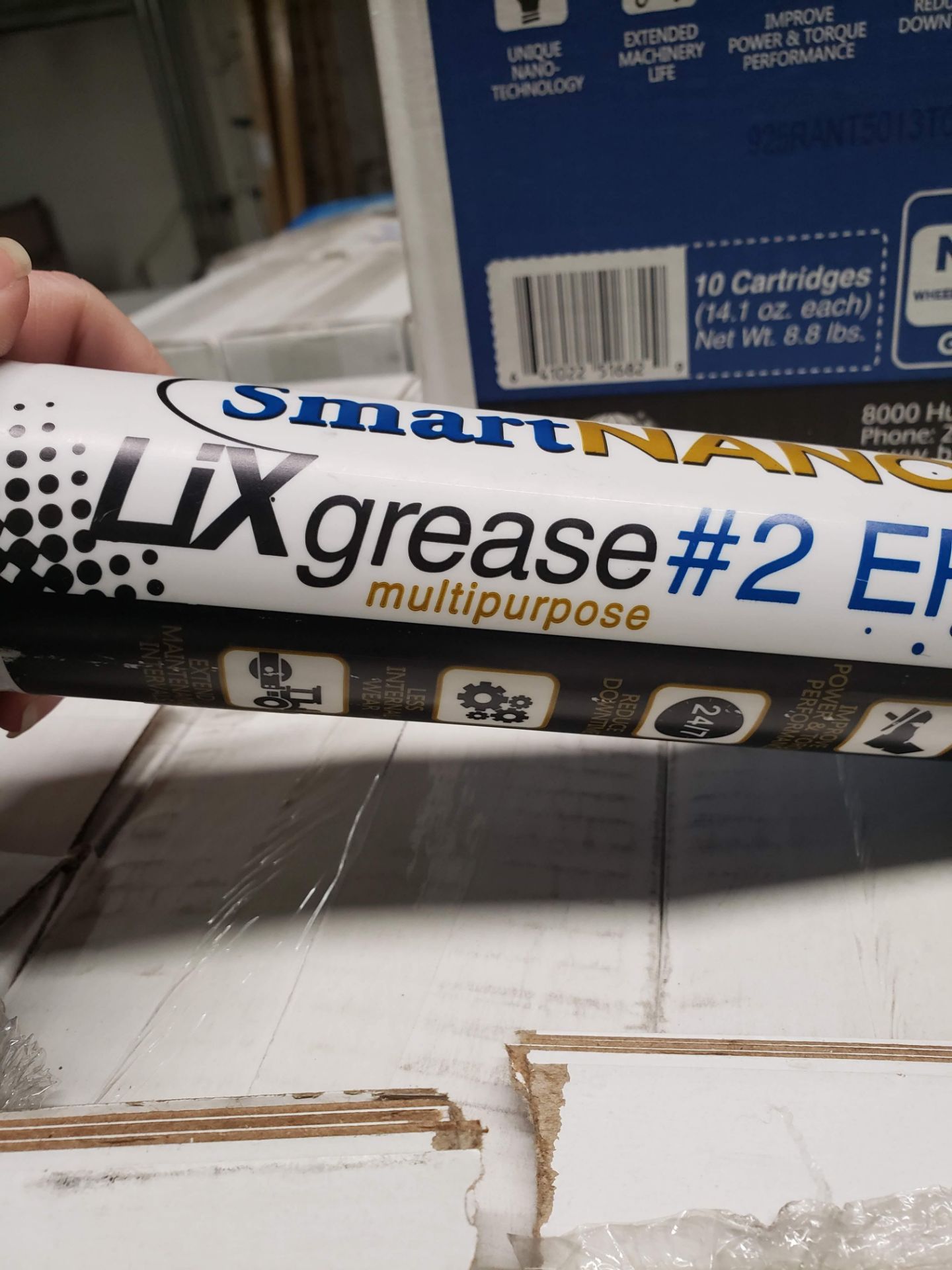 5 Cases of 10 cartridges Smart Nano Lix Grease #2 EP+ - Image 2 of 3