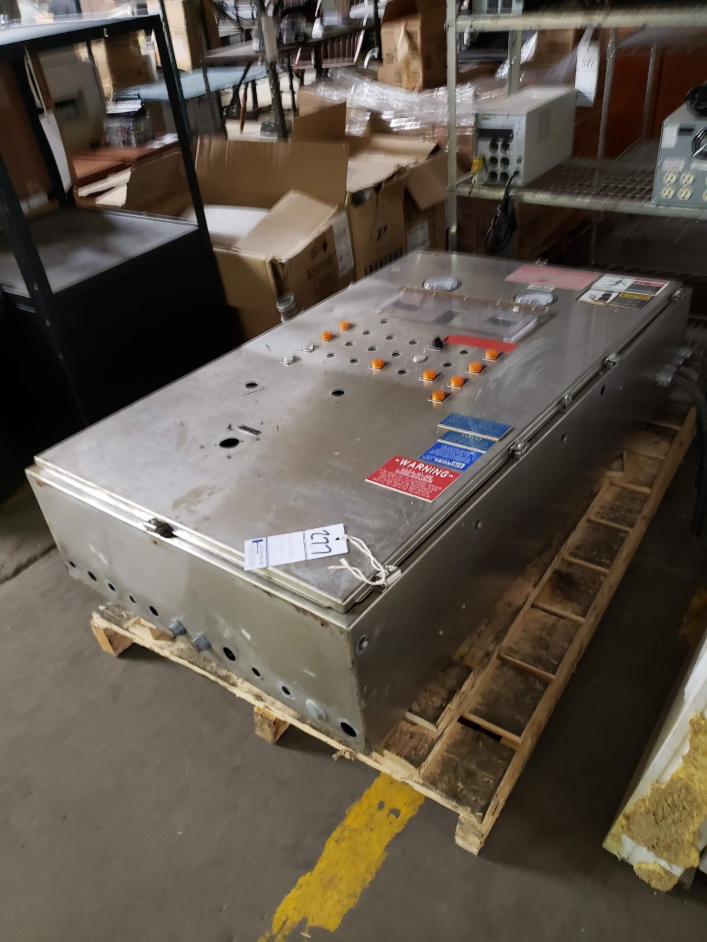 Stainless control cabinet - Image 2 of 4