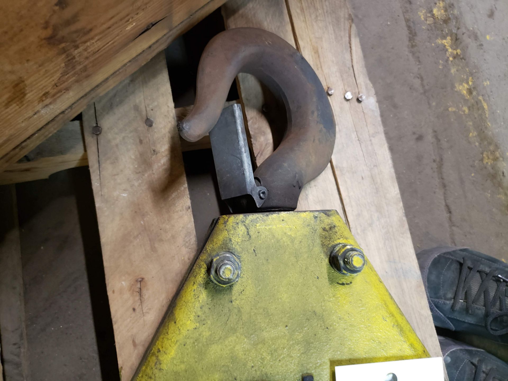 3 ton crane hook - Image 3 of 3