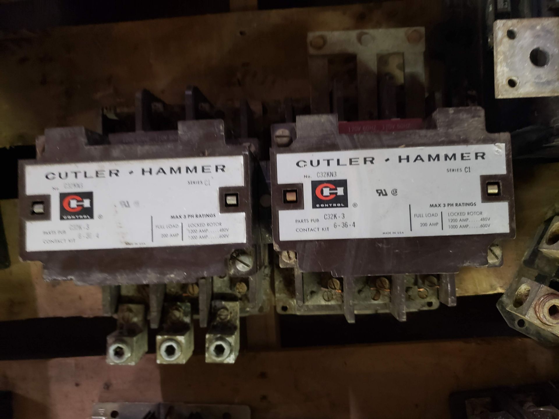 Cutler hammer reversing contactors