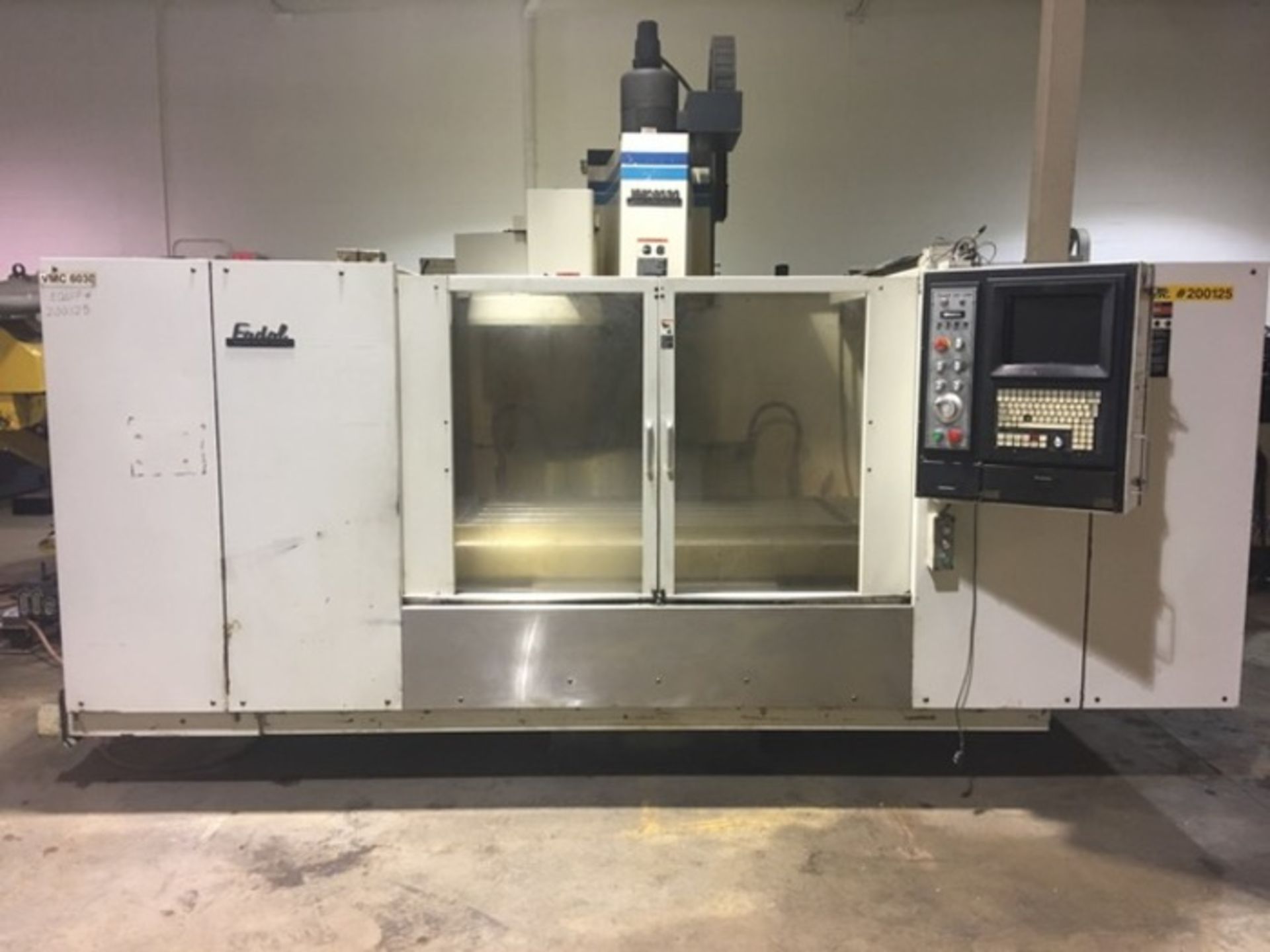 FADAL 6030 VHT VERTICAL MACHINING CENTER, SN 9311232, LOCATION MI