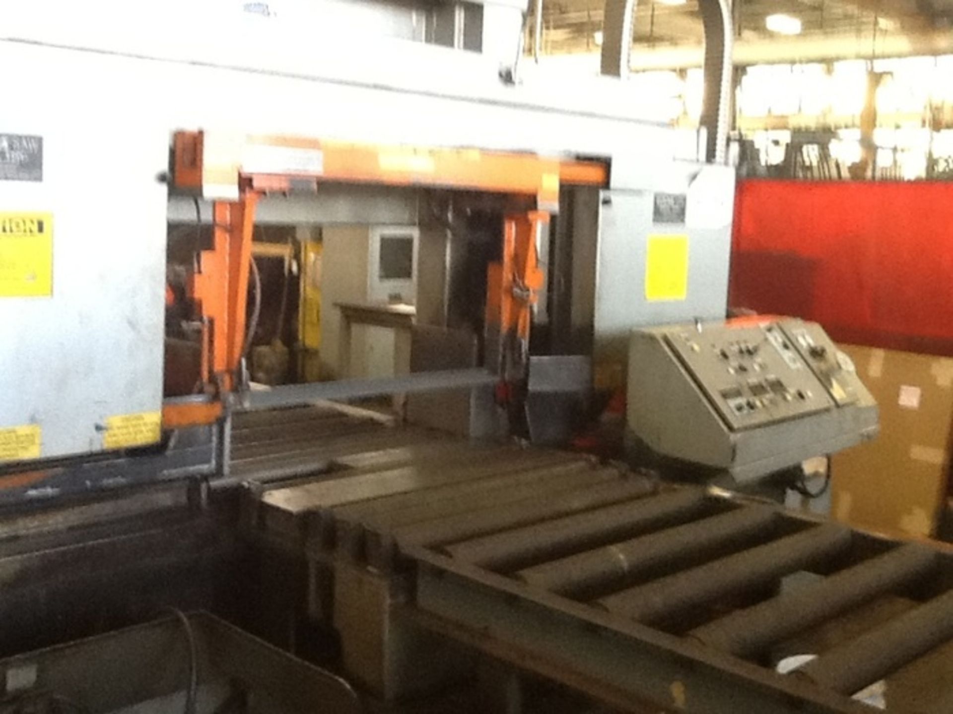 HEM MODEL H160XLM-DC DOUBLE COLUMN HORIZONTAL BAND SAW, SN 446695, YEAR 1995, LOCATION MI