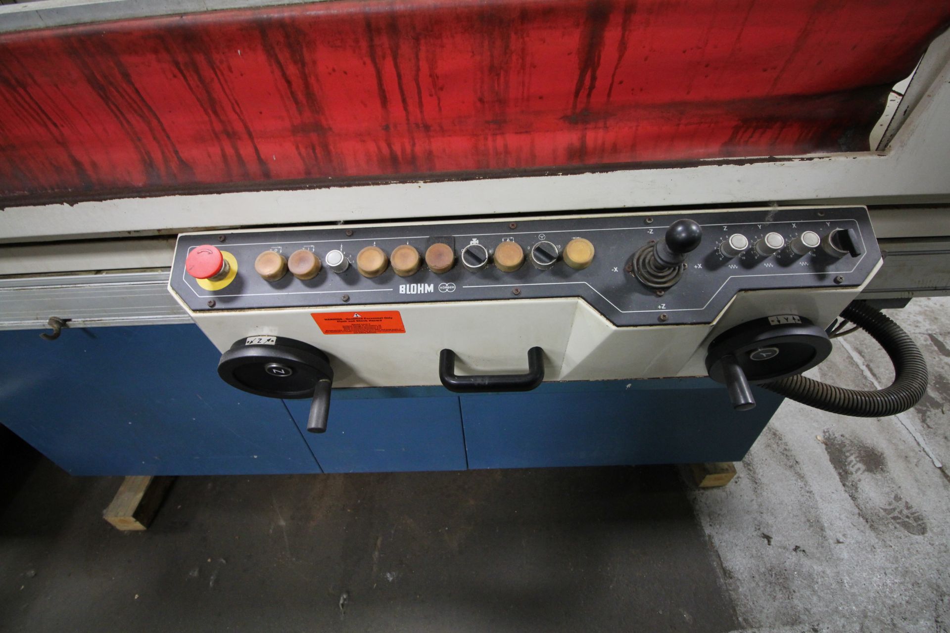BLOHM PLANOMAT 408 16" X 32" PROGRAMMABLE SURFACE GRINDER, YEAR 1995, SN 14228 - Image 4 of 5