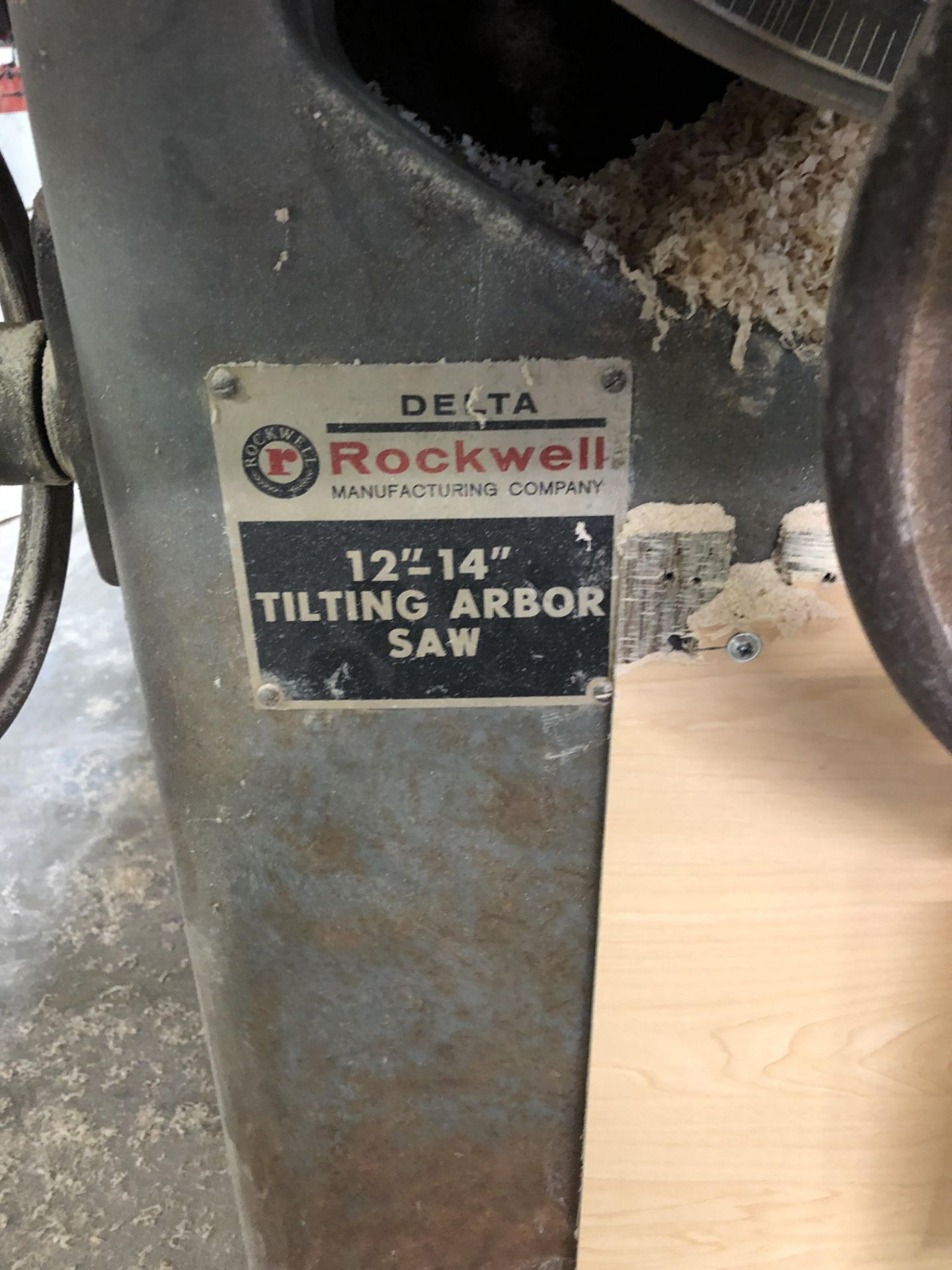 Rockwell Delta Arbor Table Saw - Image 2 of 2