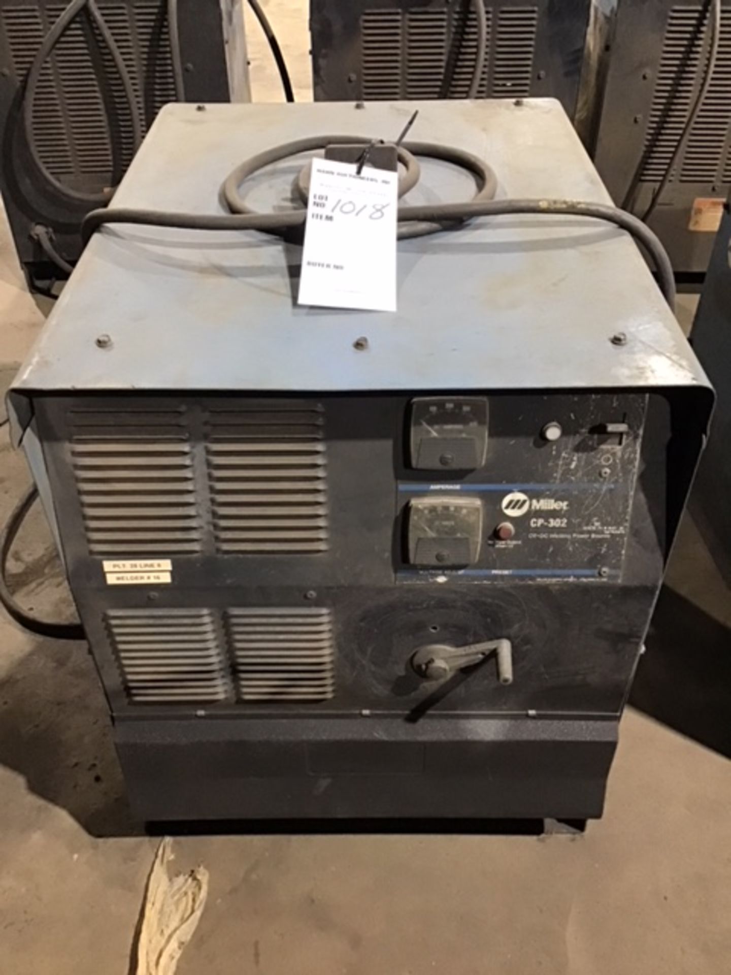 Miller welder model CP302