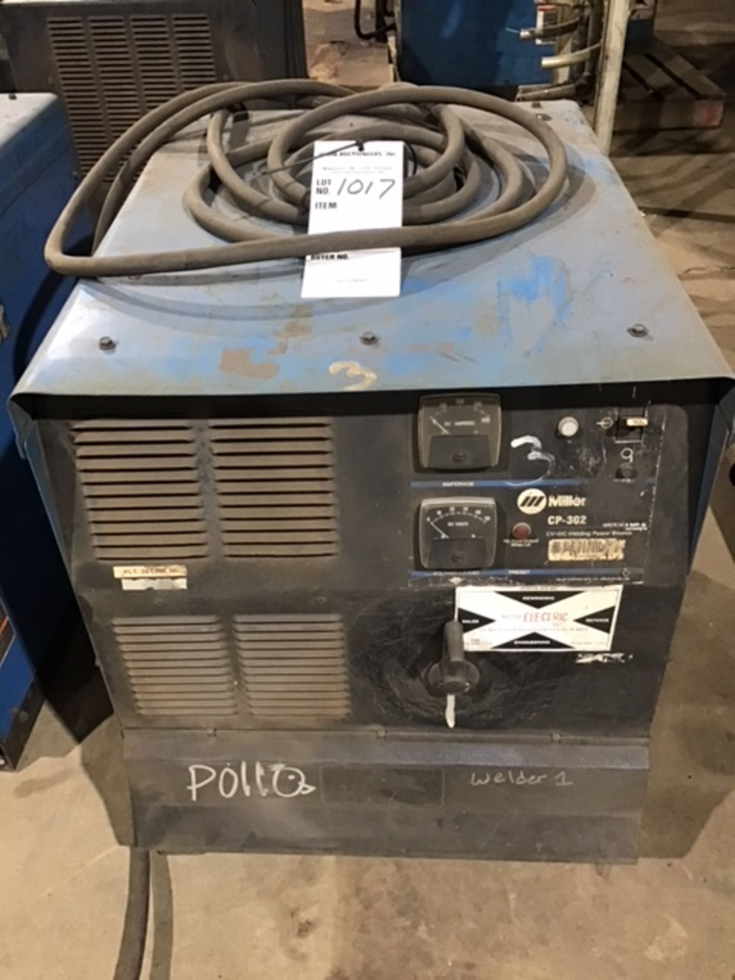 Miller welder model CP302