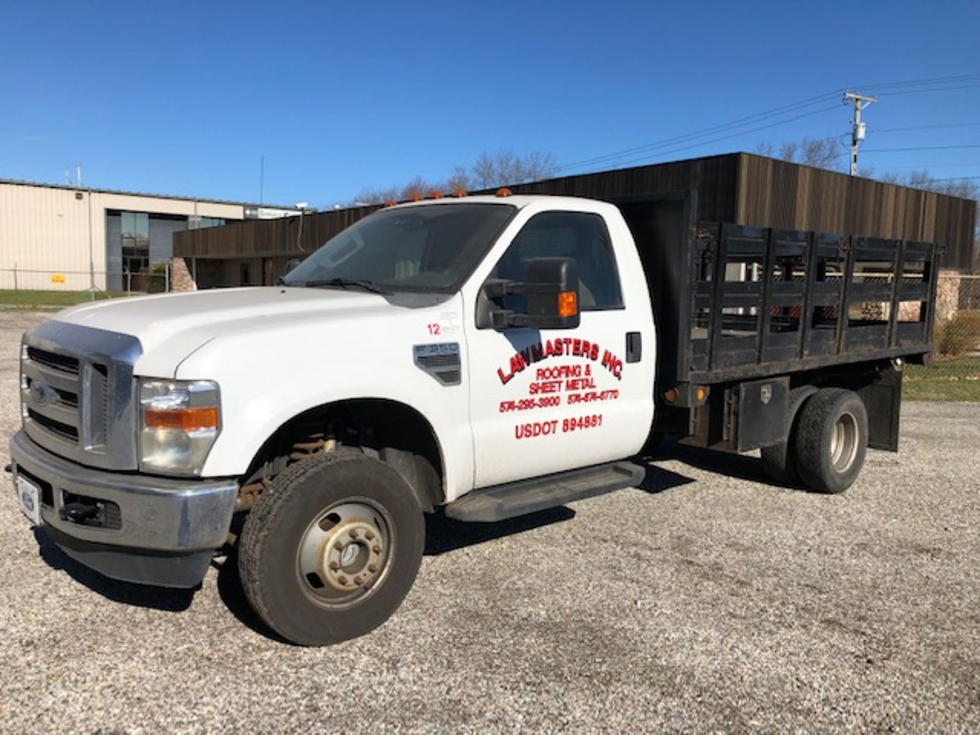 Ford F350 stake truck