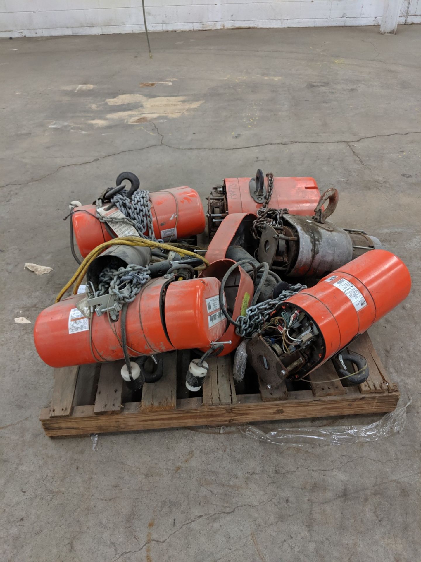 Skid Chain Hoist Parts