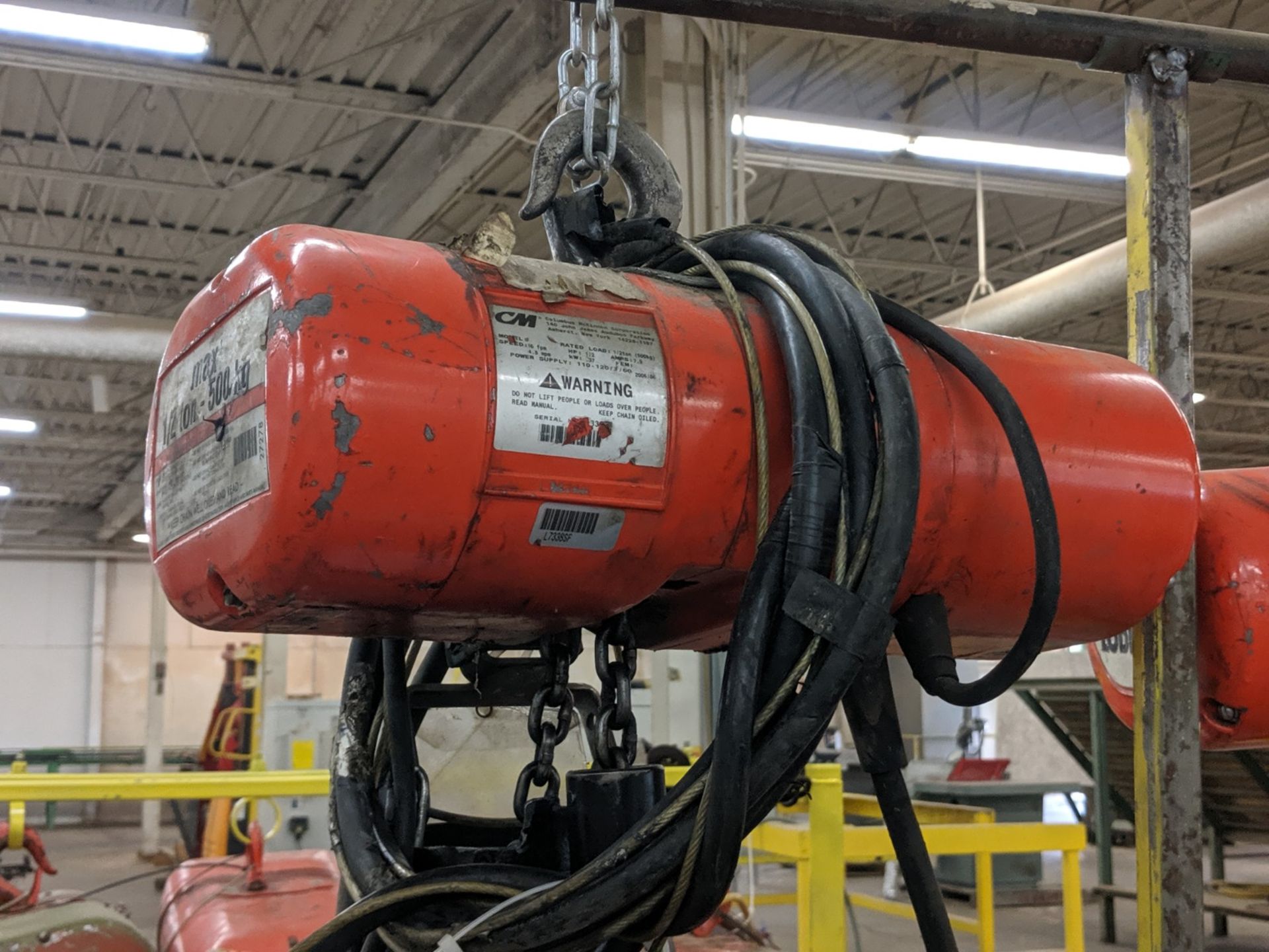 CM Lodestar 1/2 Ton Chain Hoist