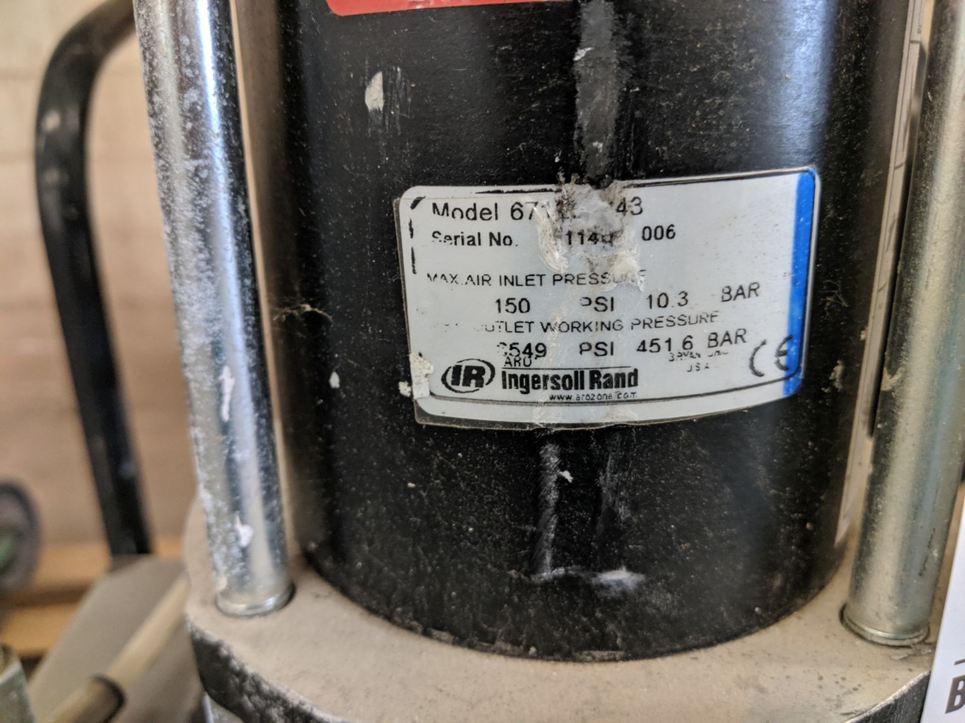 Ingersoll Rand Air Power Pump - Image 2 of 2