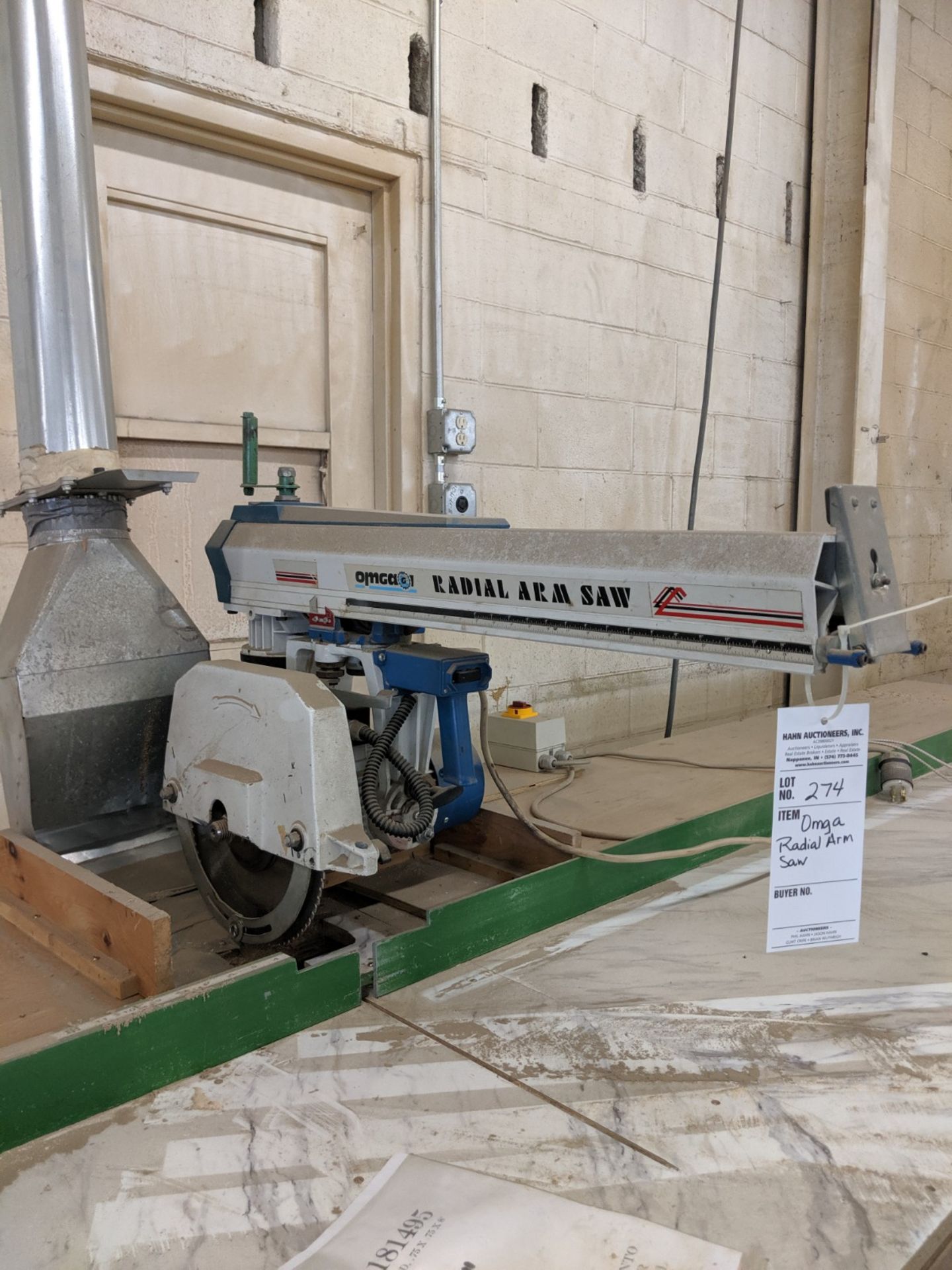 Omga Radial Arm Saw