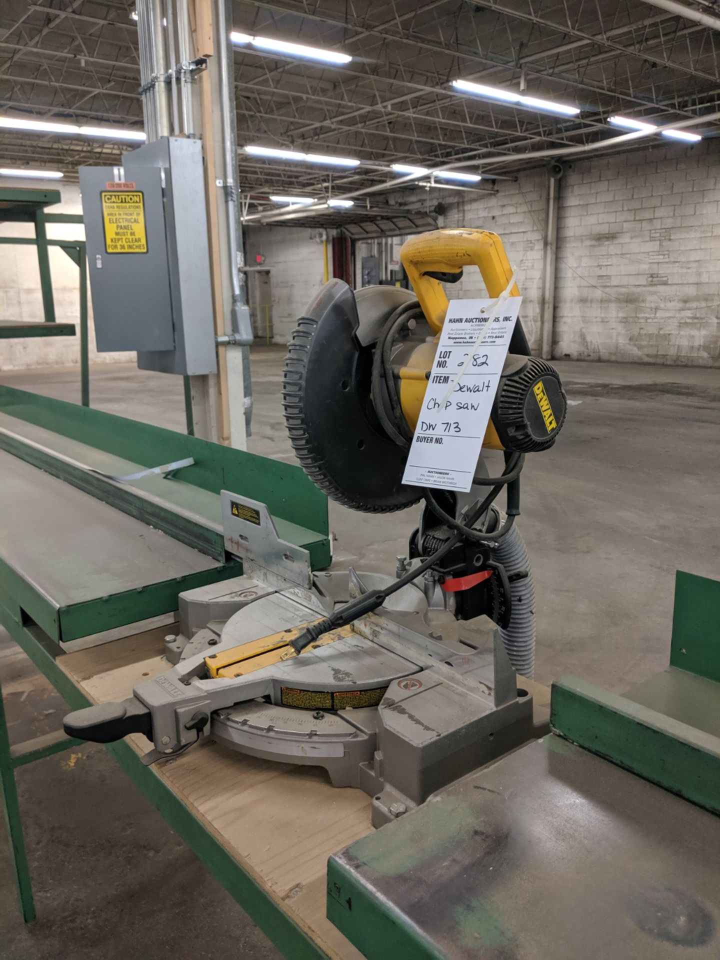 Dewalt Miter Chop Saw Model Dw713