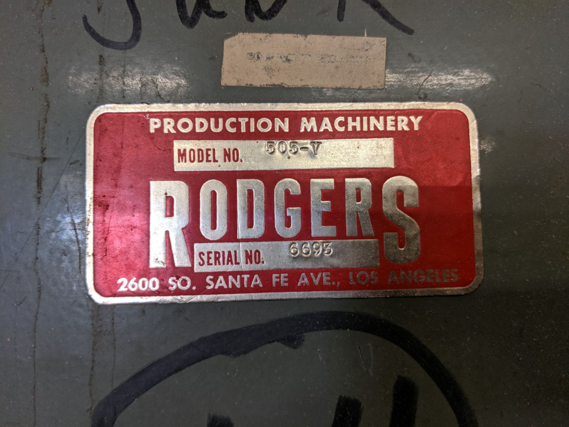 Rodgers Panel Saw - Image 2 of 3