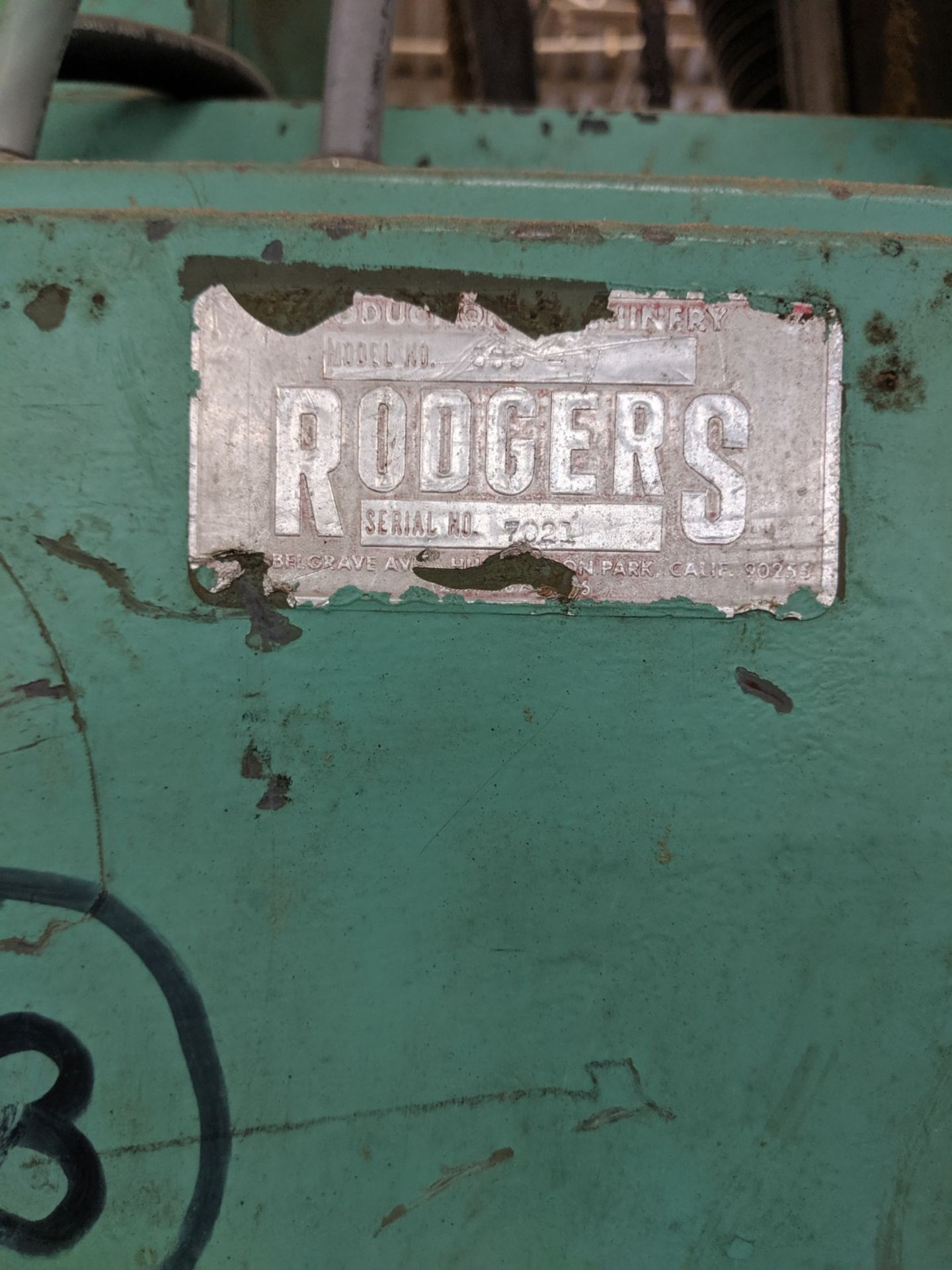 Rodgers Panel Saw - Image 3 of 4