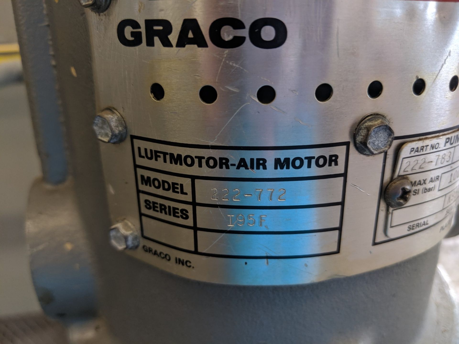 Graco President Air Powered Pump - Image 2 of 3