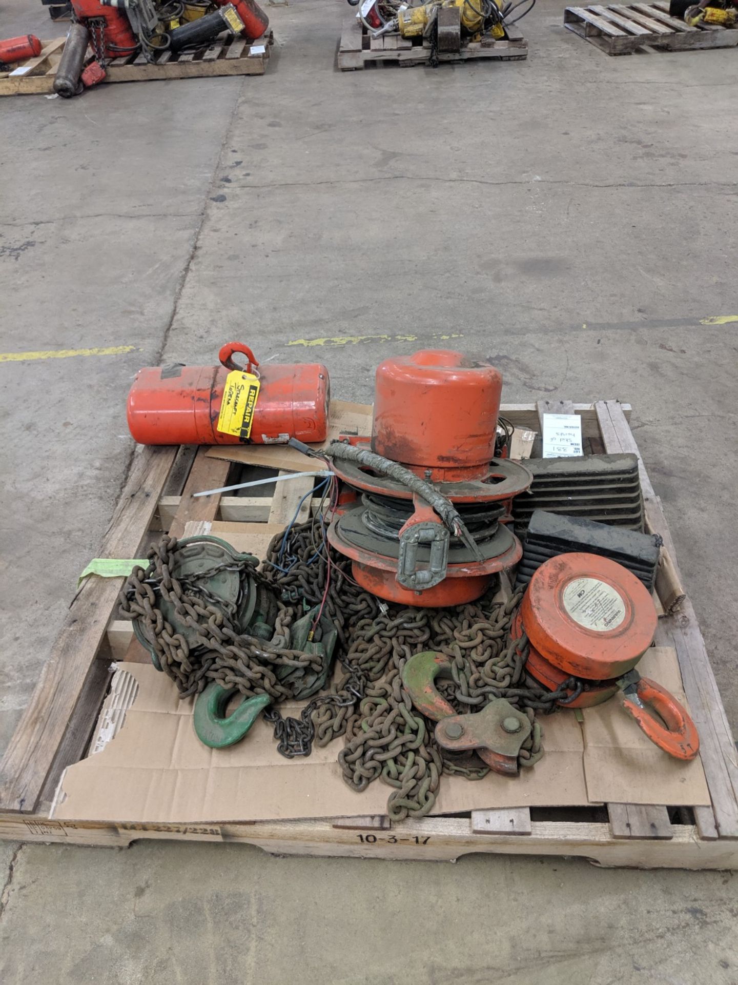 Skid Chain Hoist Parts - Image 2 of 2