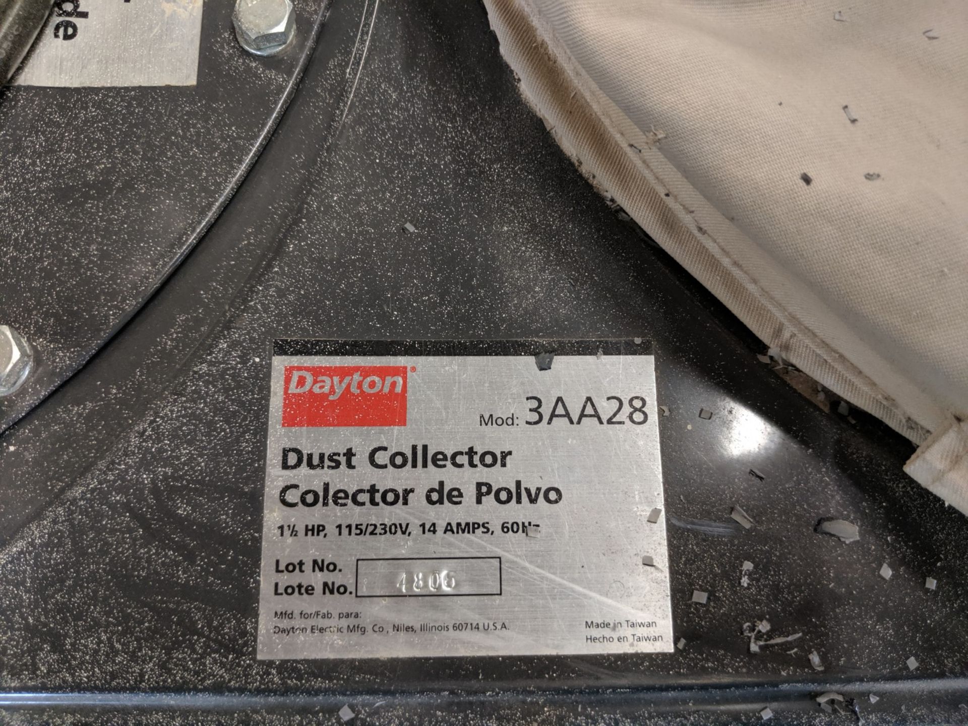 Dayton Dust Collector - Image 2 of 2