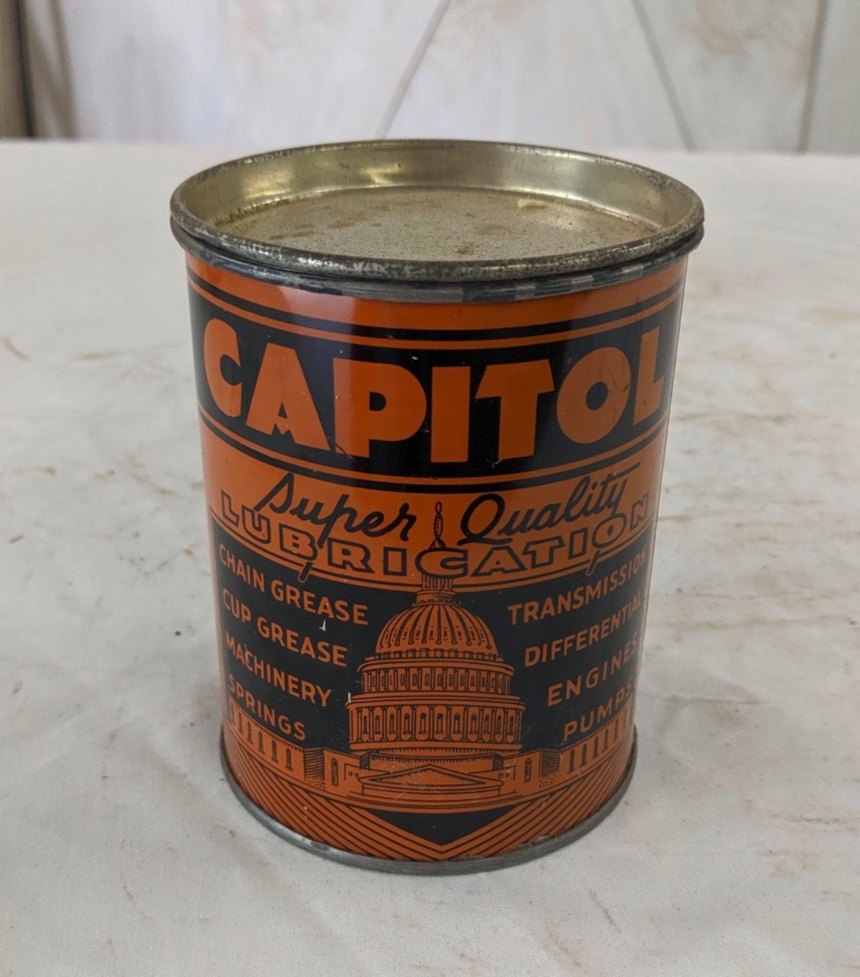 Capital Super Quality Lubrication Grease - 1 Pound Can - Image 2 of 4