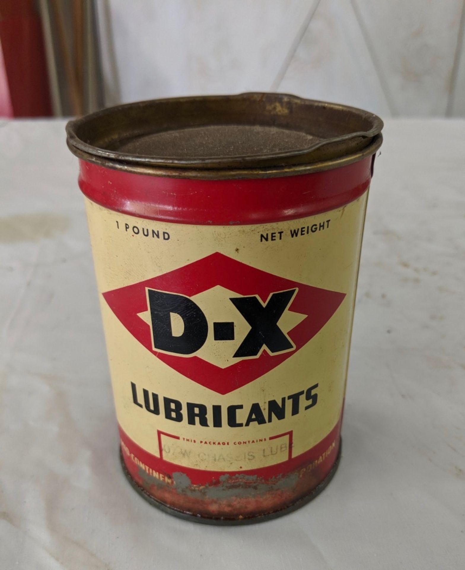 D-X Lubricants - 1 Pound Can - Image 2 of 2
