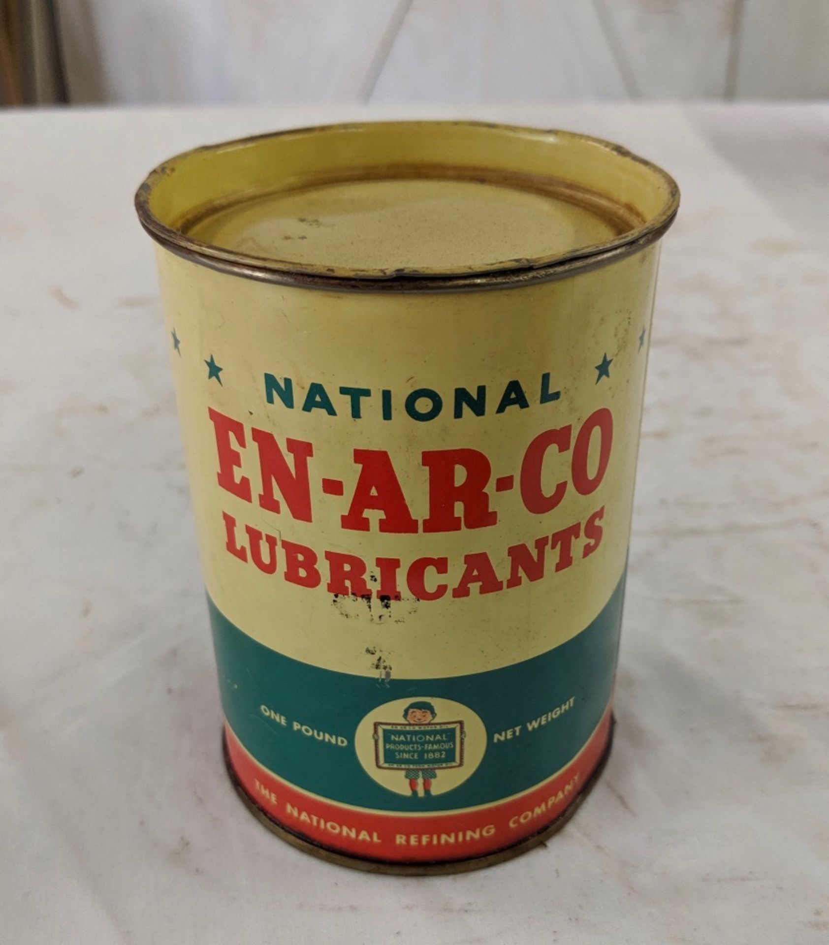 National EN-AR-CO Lubricants - 1 Pound Can - Image 2 of 2