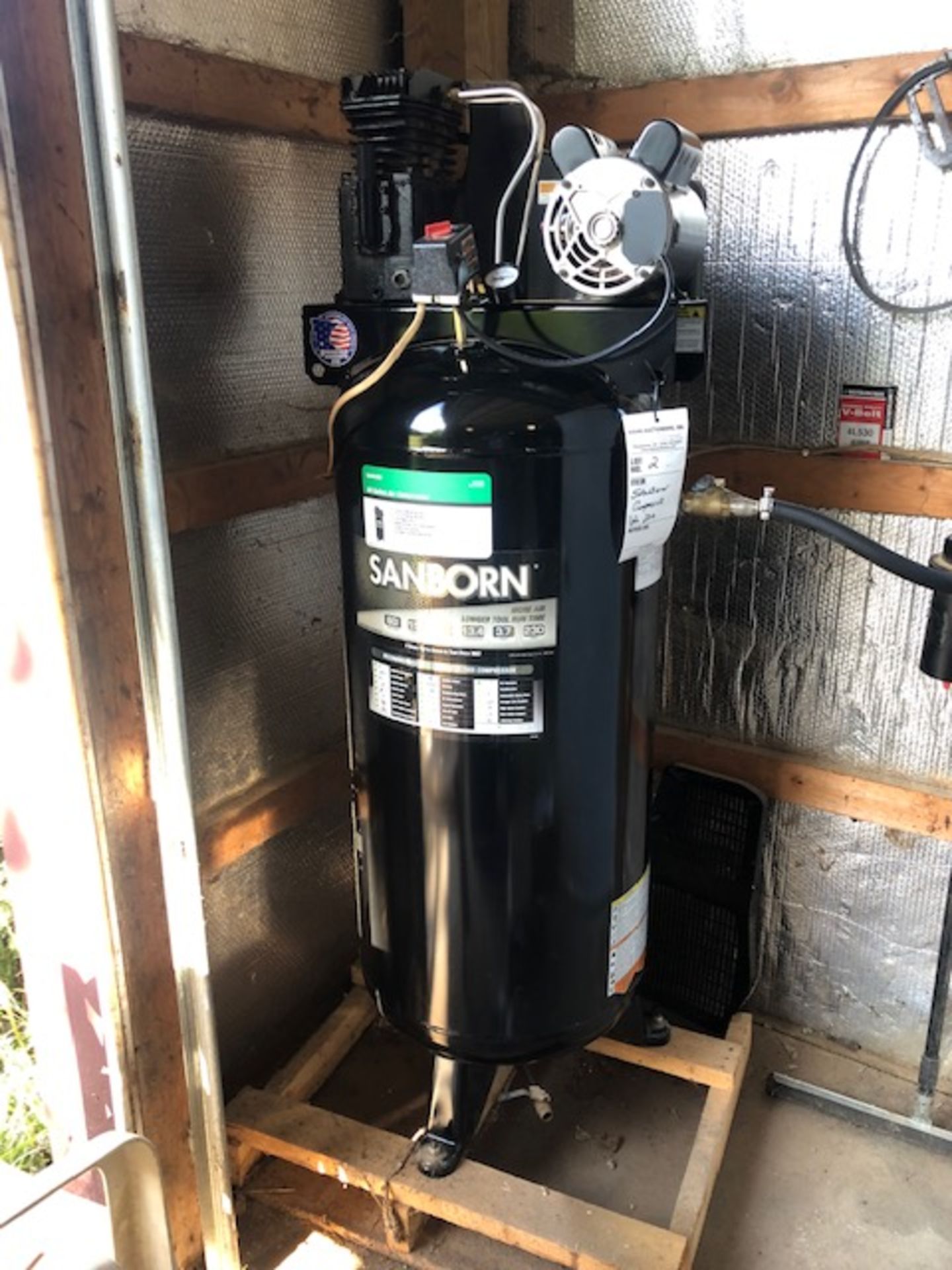 Sanborn Air Compressor