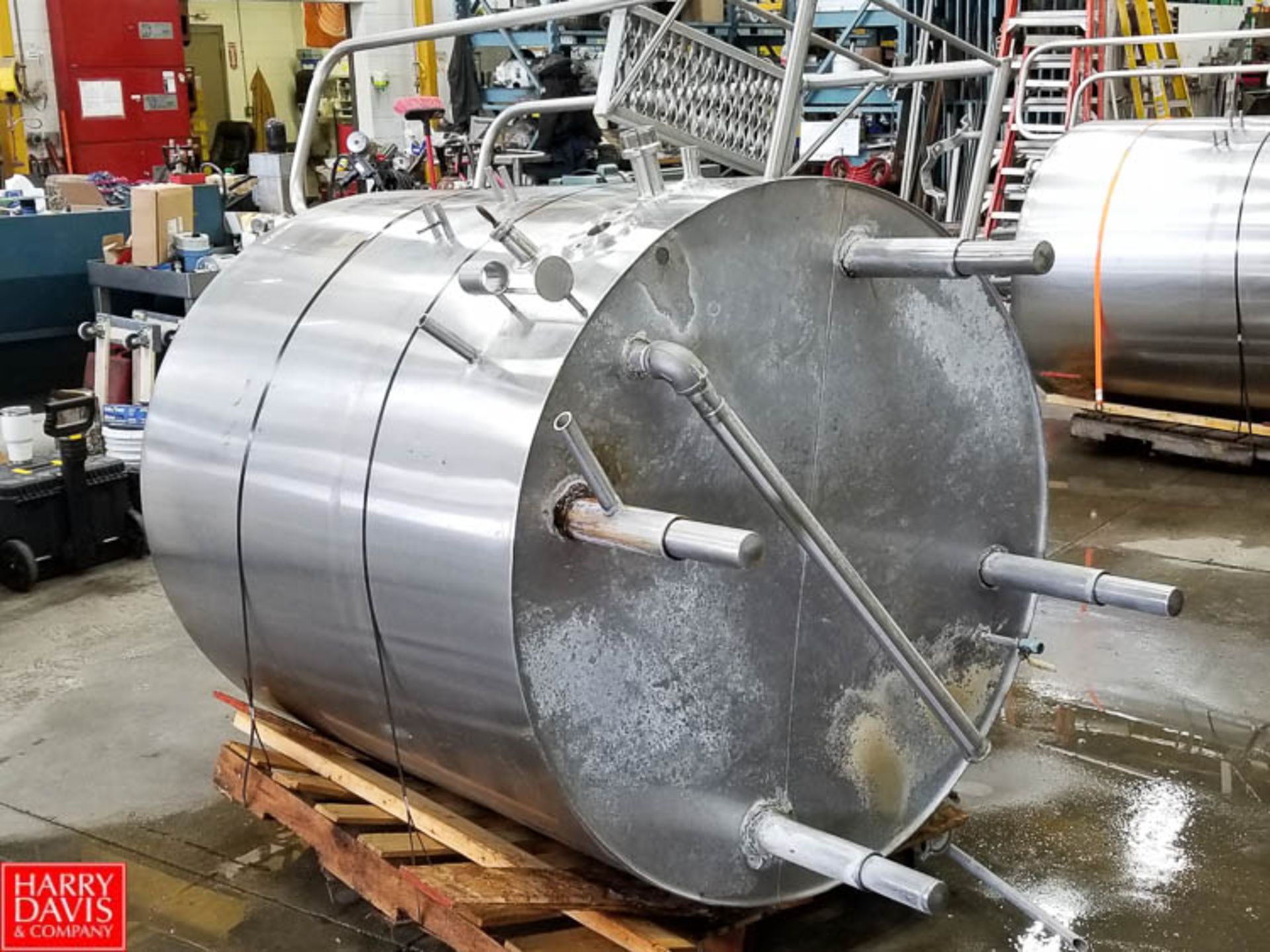 Mueller 400 Gallon Dome-Top Jacketed S/S Processor with Vertical Bottom-Sweep Agitation, S/S - Image 3 of 5