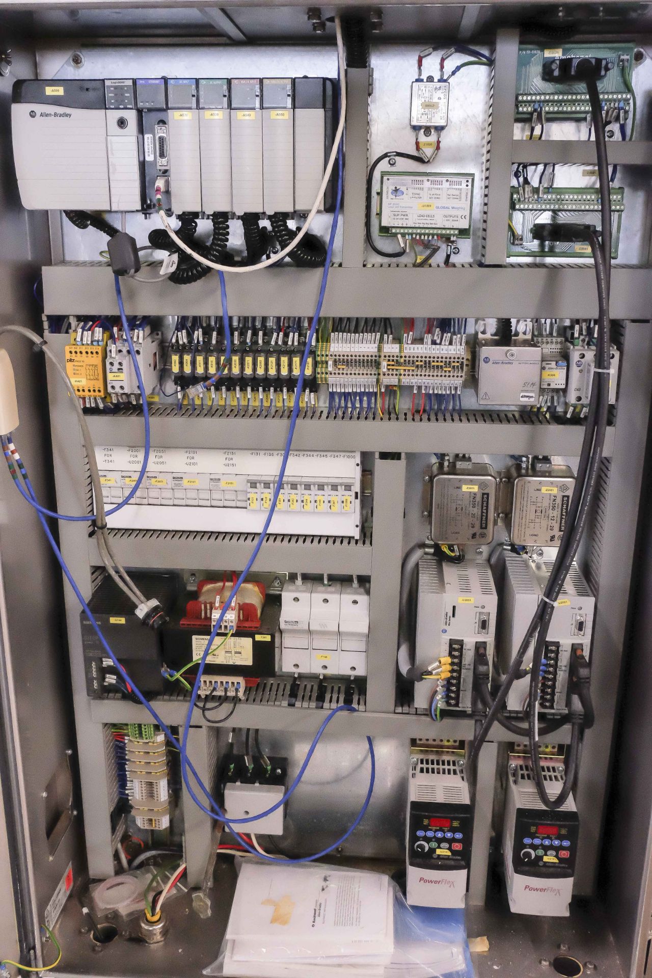 Gram Ingredient Feeder Model NFD 4000, with Allen Bradley Versaview CE 1250H Display, (2) Allen - Image 2 of 2