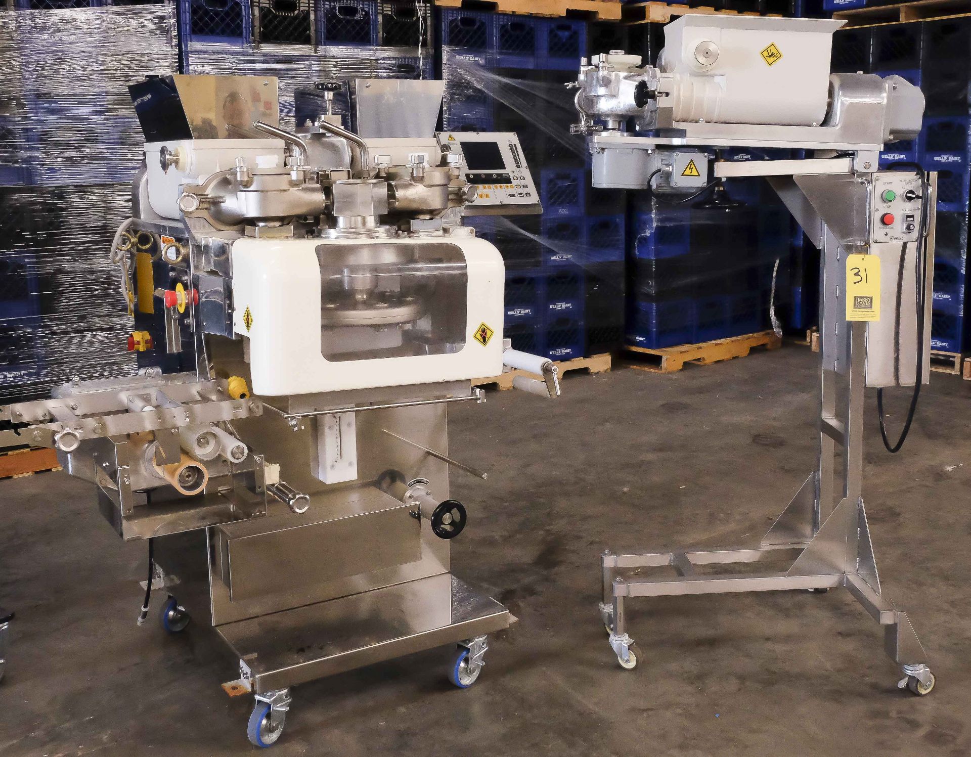 2010 Rheon Cornucopia Compact High-Performance Encrusting Machine Model KN550 : SN 393, with