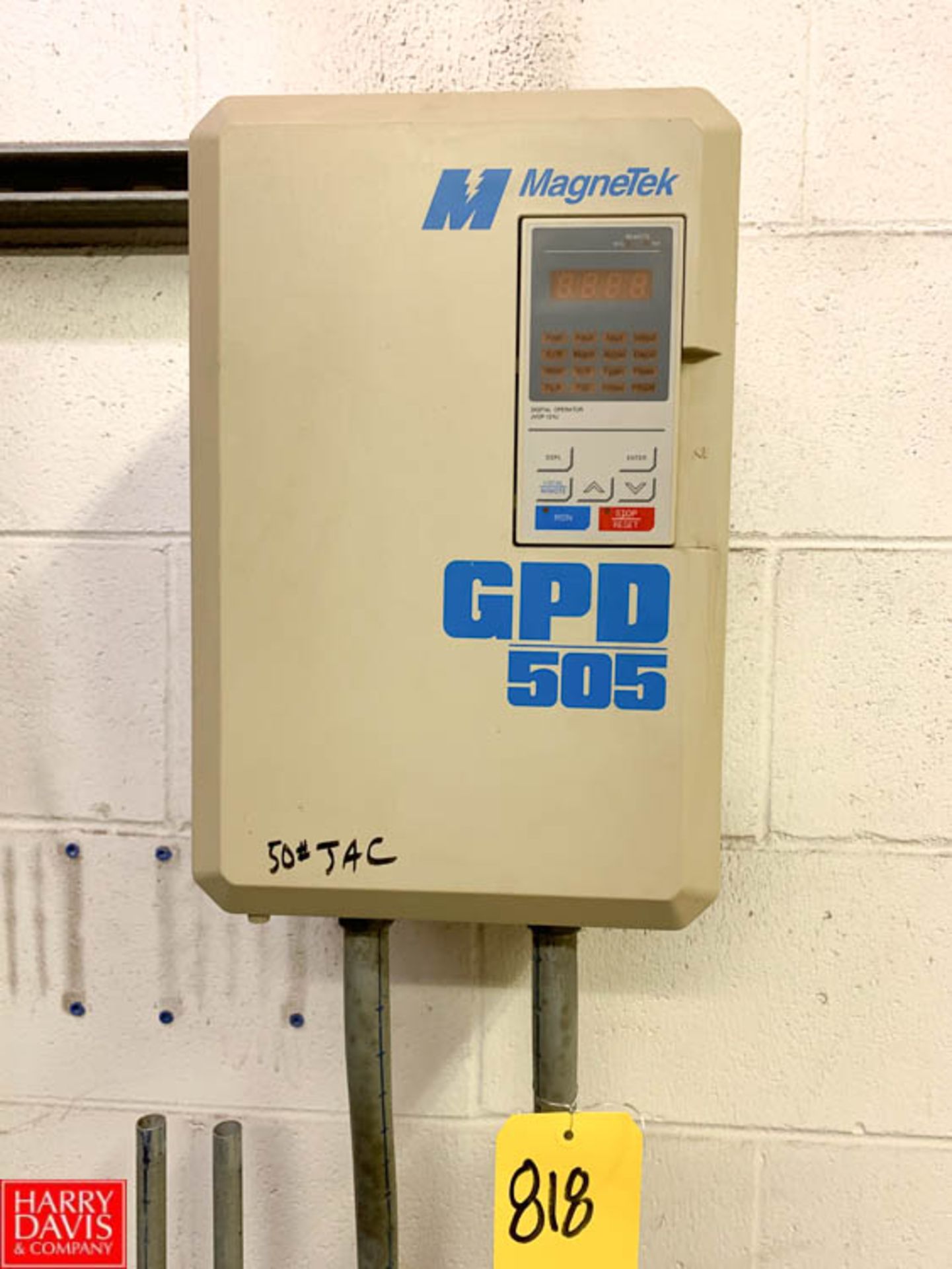 Magnetek Variable Frequency Drive Model GPD 505 - Rigging Fee: $ 75