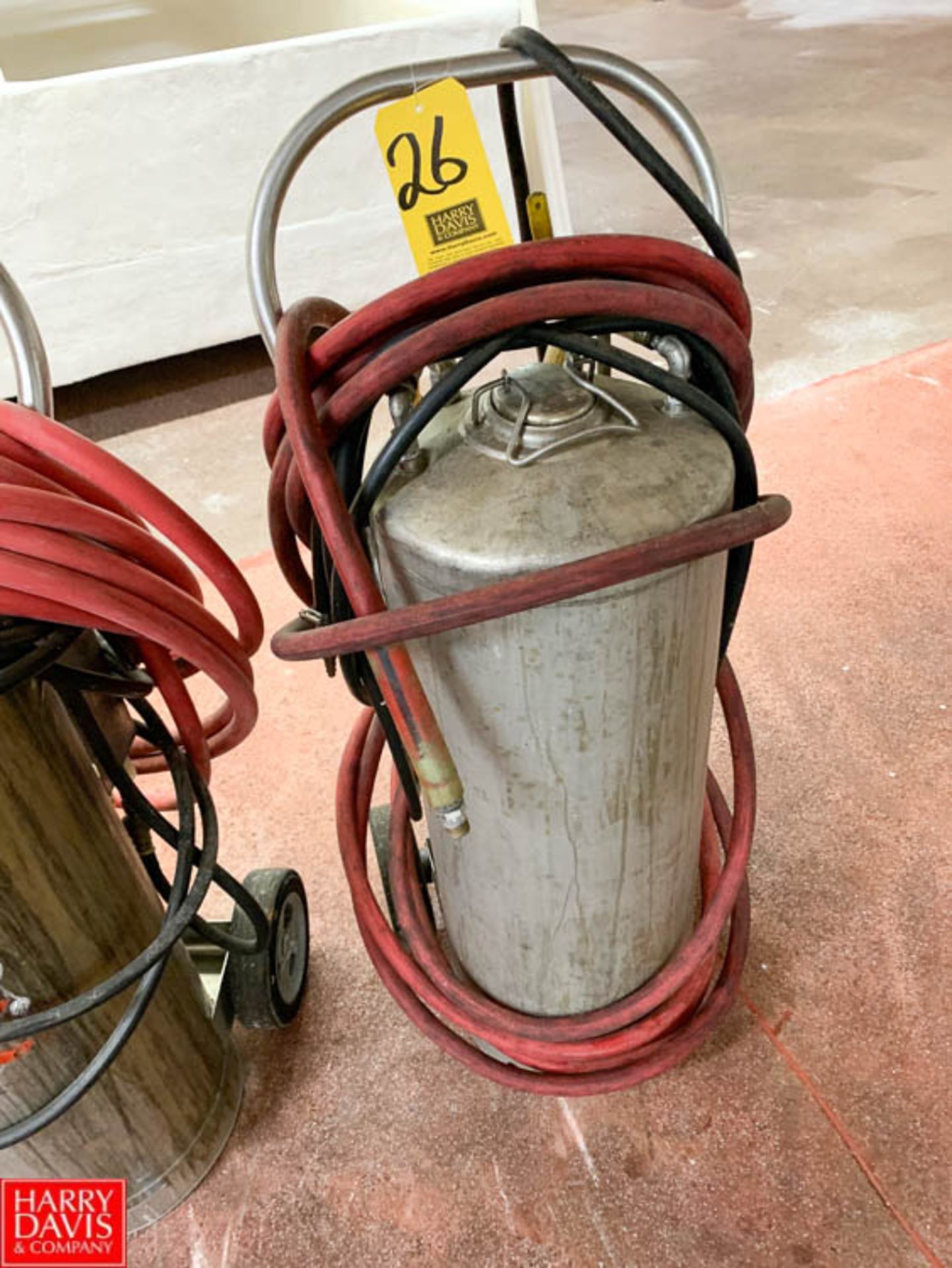 S/S Portable Foamer with 15 Gallon Tank - Rigging Fee: $ 35