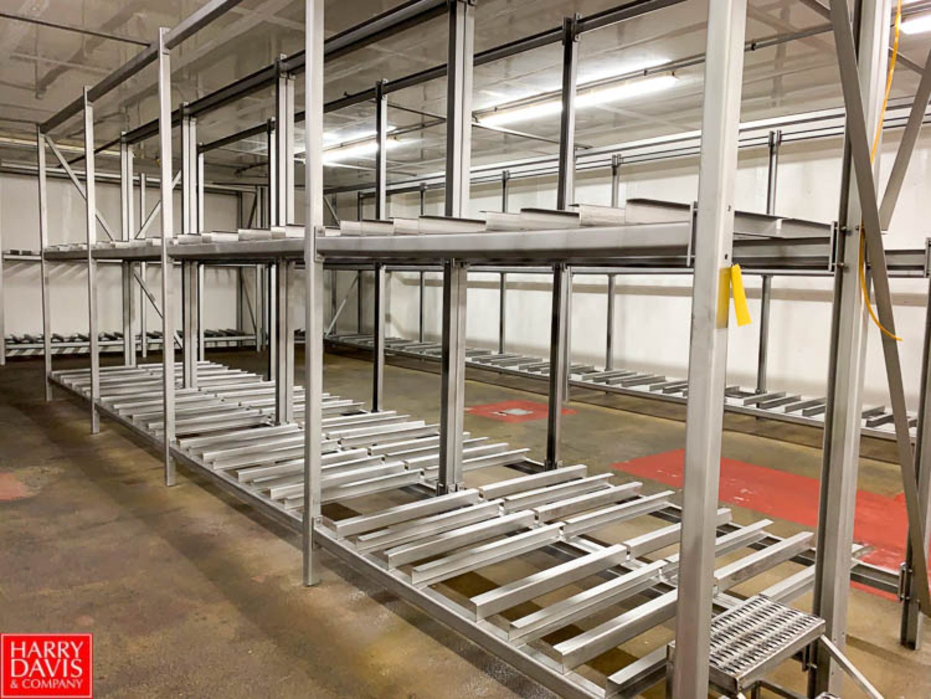 Sections All-S/S Pallet Racking 12' High - Rigging Fee: $ 750