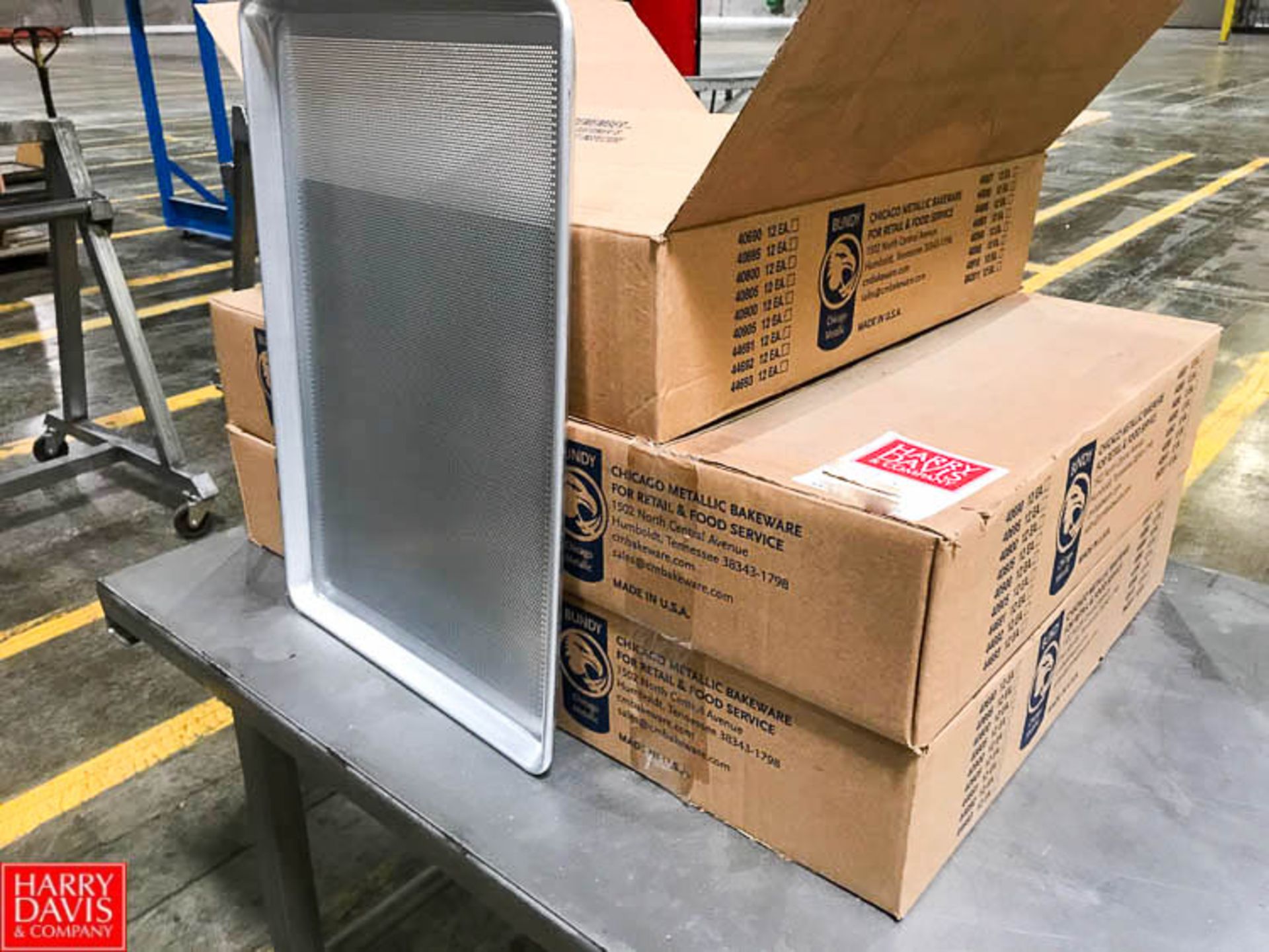 NEW Bundy Perforated Sheet Pans , Model: 4469X Rigging Fee: 40, PLEASE NOTE: Your bids are