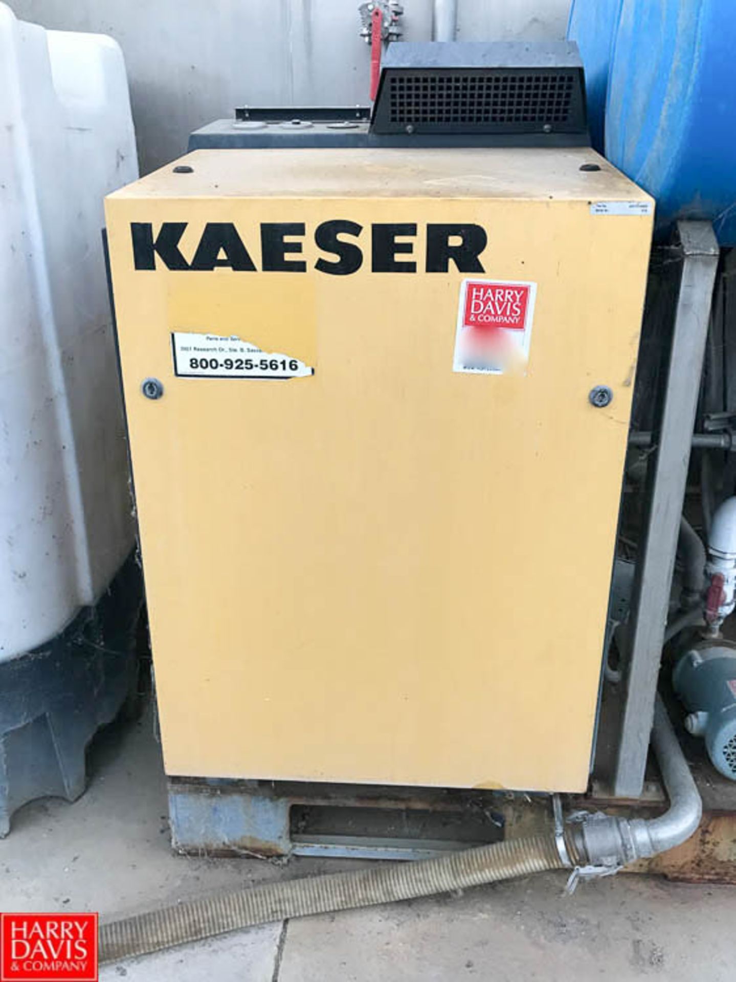 2009 Kaeser Skid Mounted Blower Package, Model: BB88C, S/N: 1015, with (2) Pumps, (2) Chemical