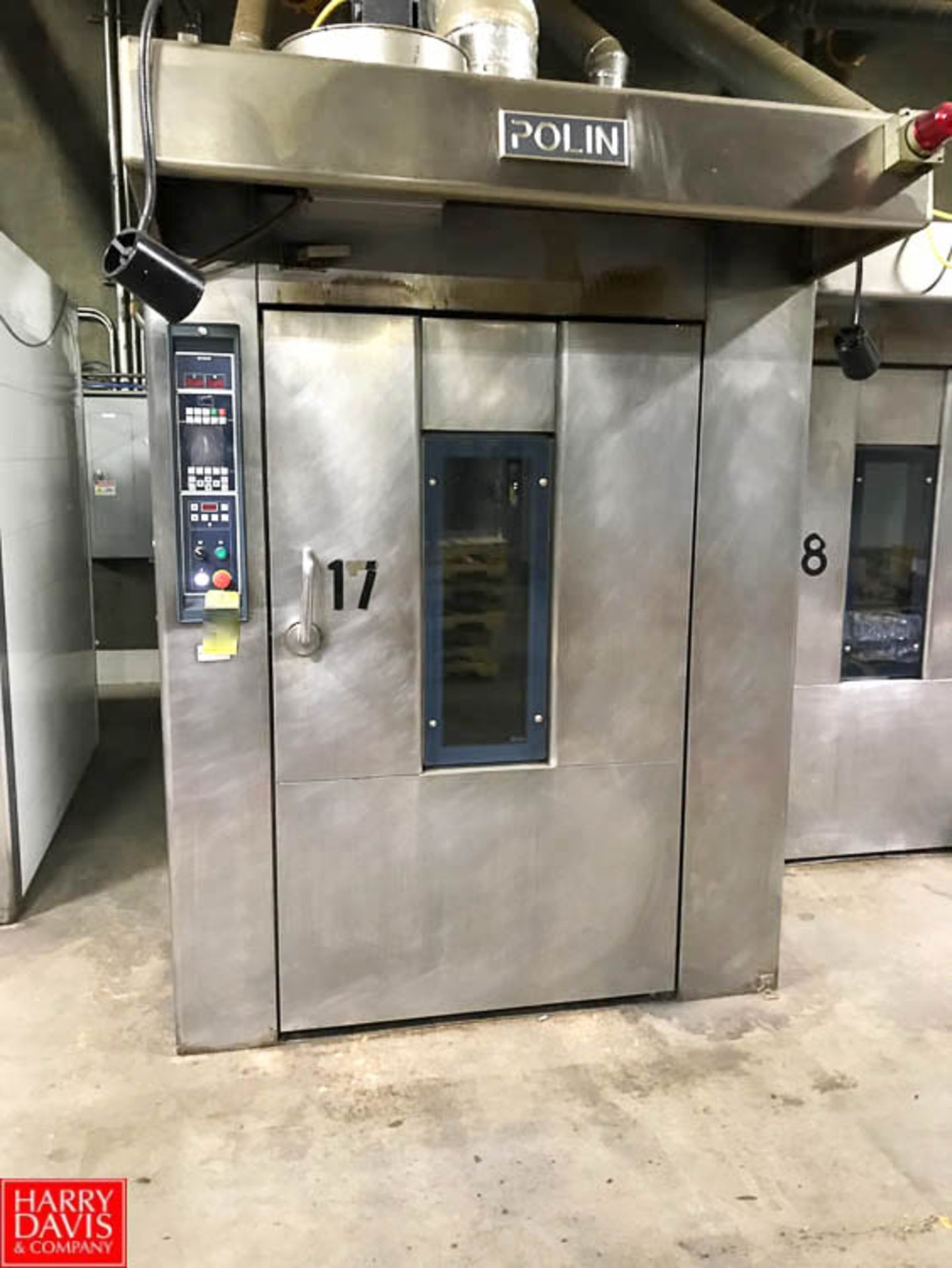 2012 Polin ROTO AVANT Double Rack Rotating Gas-Fired Oven, Model: ROTO 8095'200 SC, S/N: 1207108/