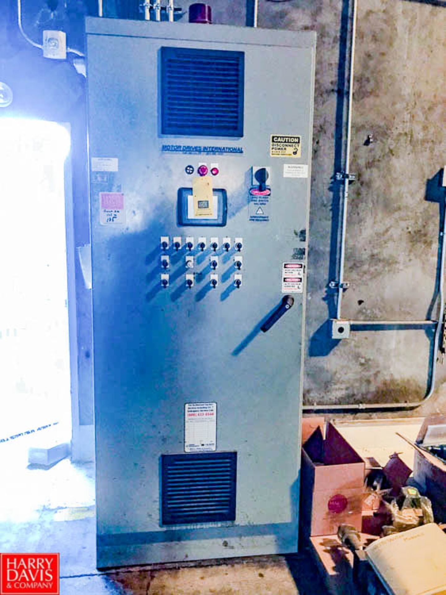 Waste Water Control Panel, Siemens PLC Controls and Mitsubishi Variable Frequency Drives Rigging