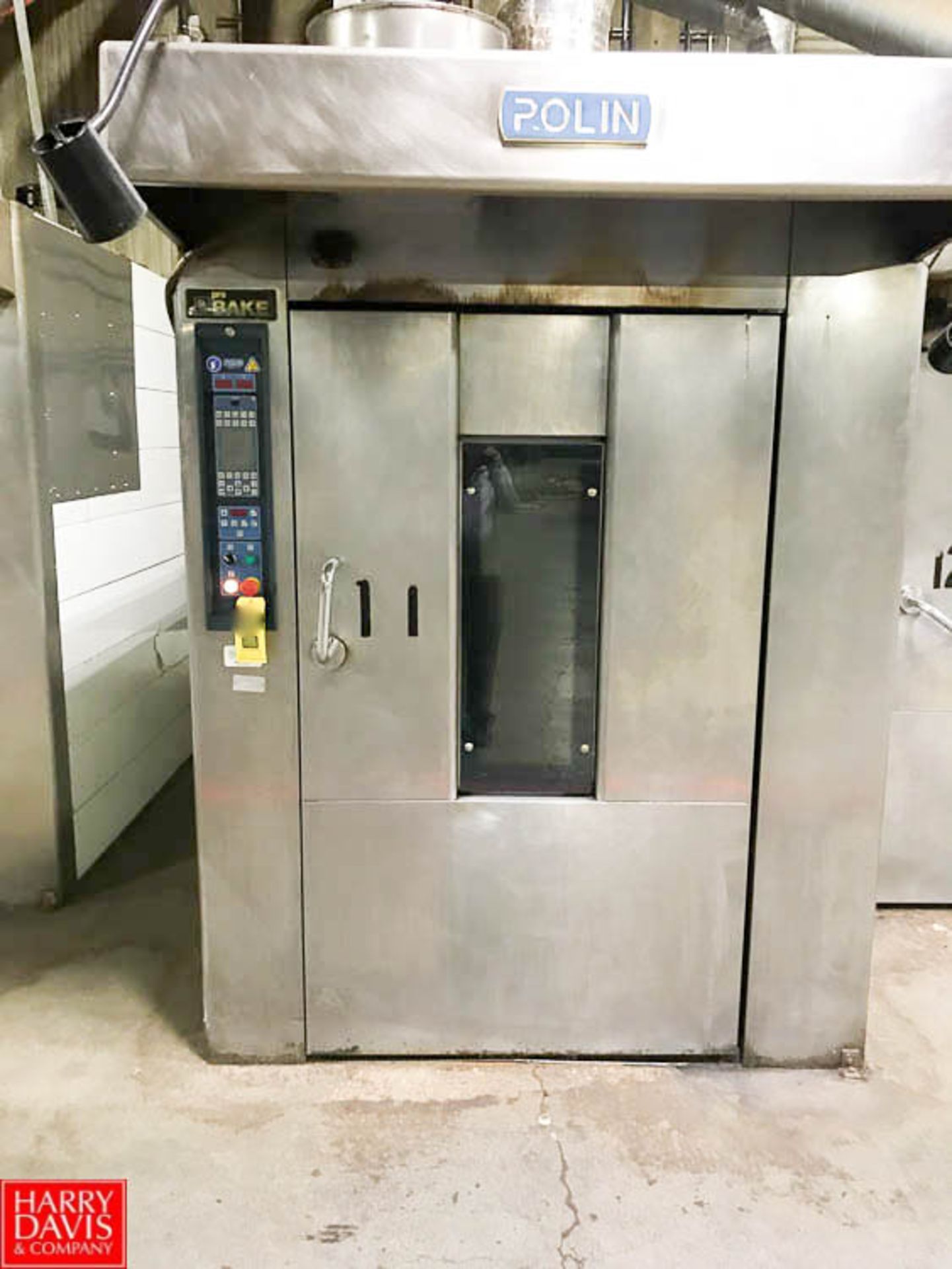 2008 Polin ROTO AVANT Double Rack Rotating Gas-Fired Oven, Model: ROTO 8095'200 SC, S/N: A804192/