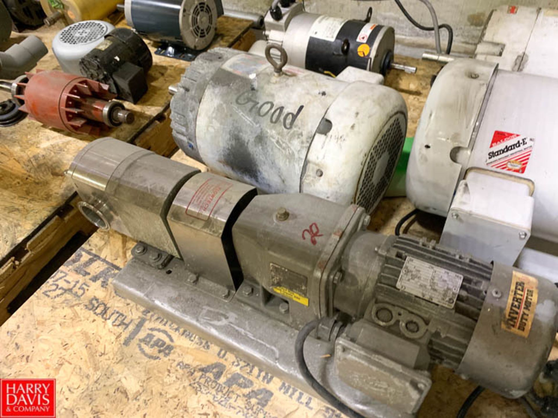 Flowtech Positive Displacement Pump with Variable Frequency Drive Rigging Fee: $ 20