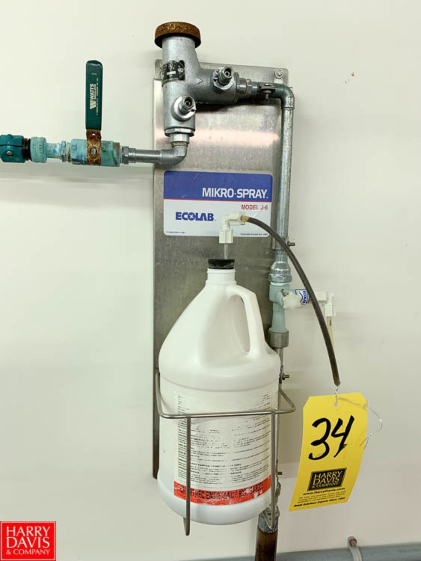 Ecolab Mikro Spray Model J-6 Sanitizer