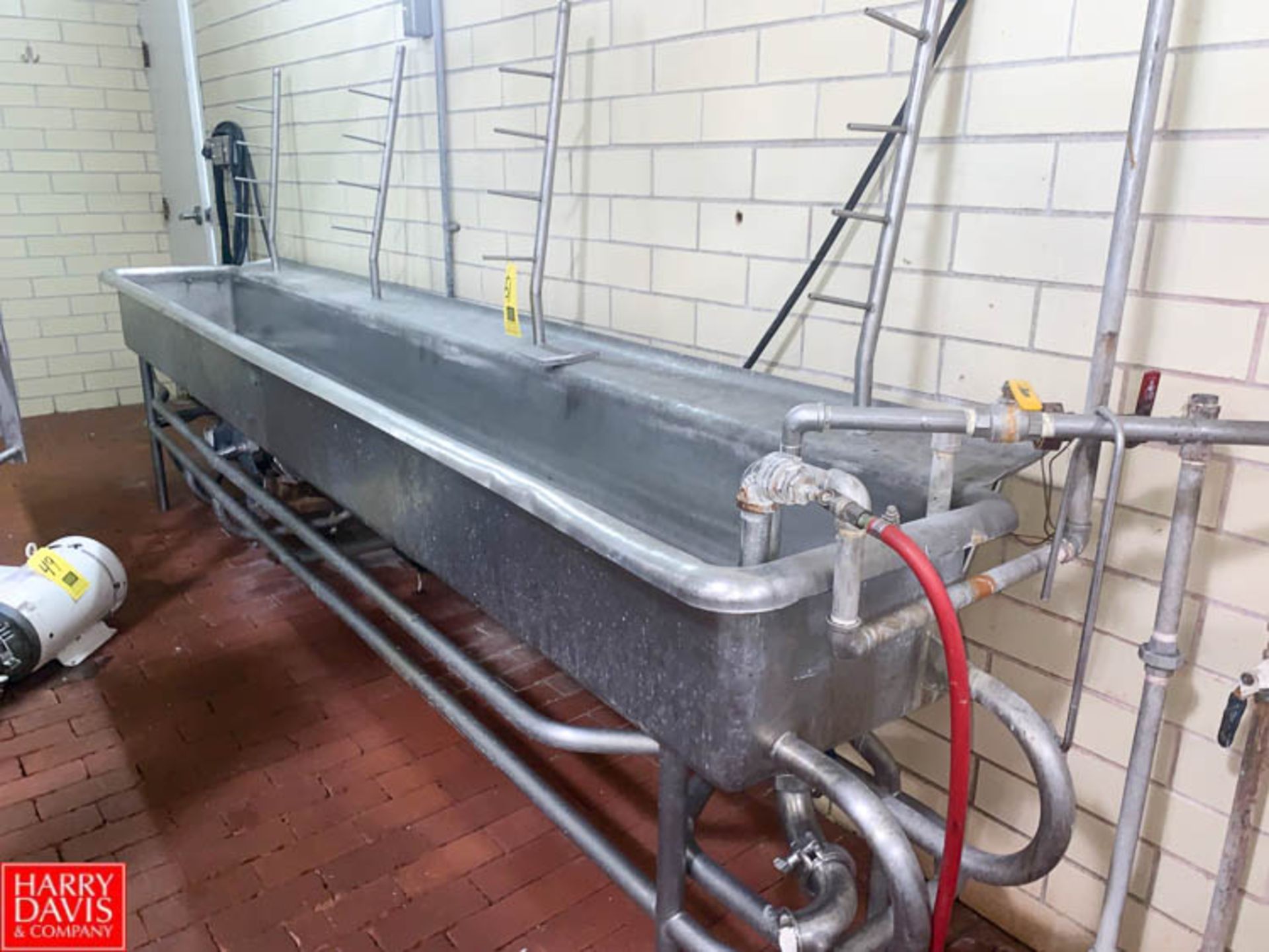 11' S/S COP Trough, with Centrifugal Pump -Rigging Fee $ 150