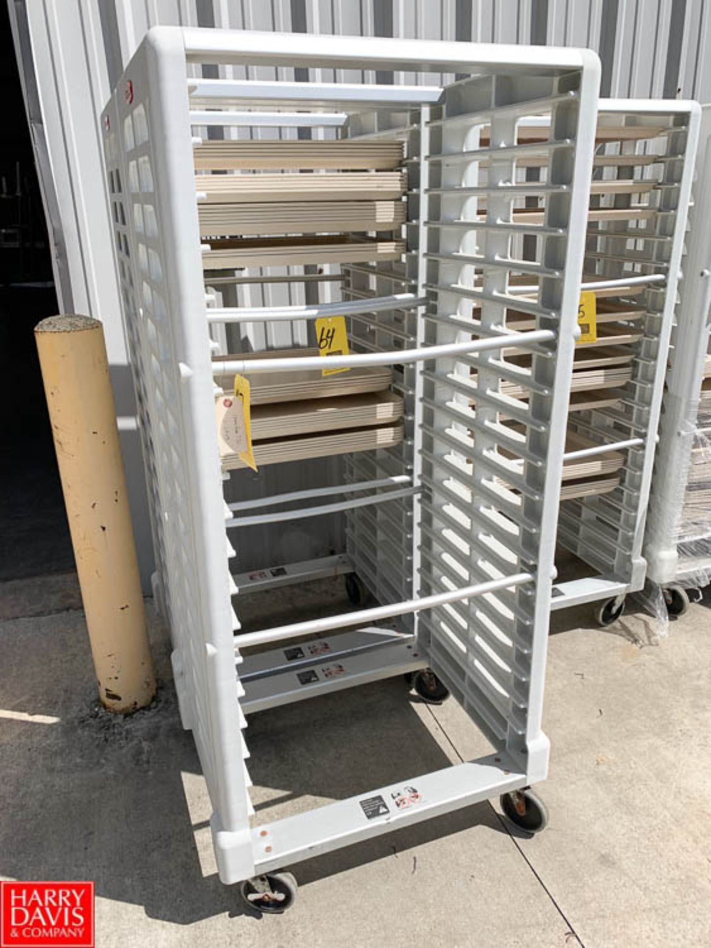 Rubbermaid Plastic Tray Cart - Rigging Fee: $10