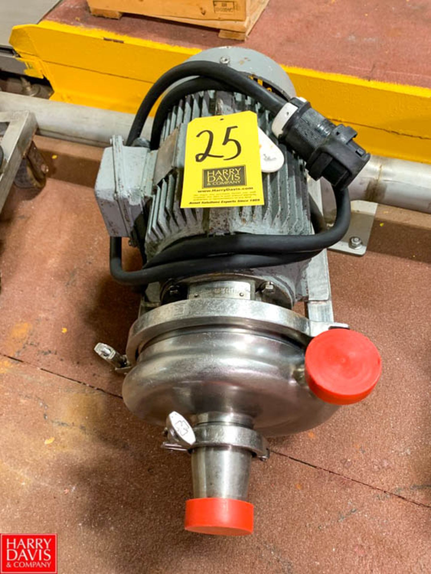 WCB 5 HP Centrifugal Pump with 2" x 2" S/S Head Rigging Fee: $35