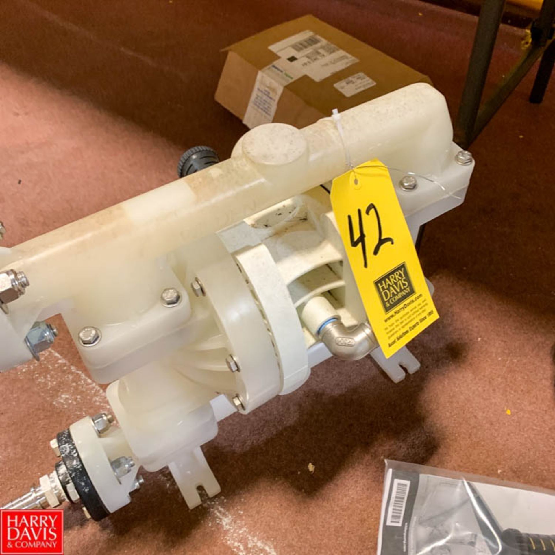 2017 Wilden Poly Diaphragm Pump, Model P200/PKPP/TNU/TF/PTU Rigging Fee: $25