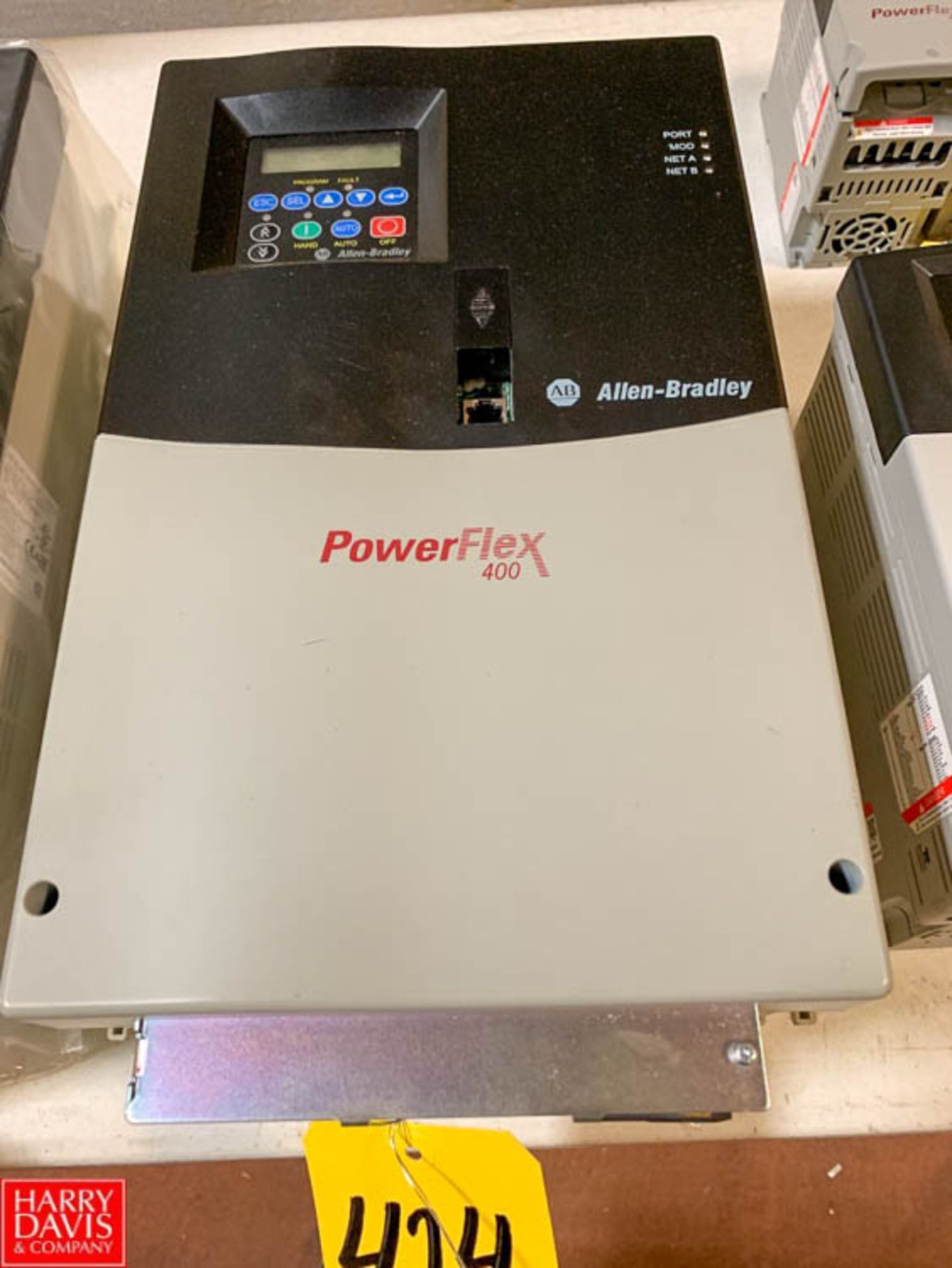 Allen Bradley Power Flex 15 HP VFD Rigging Fee: $25