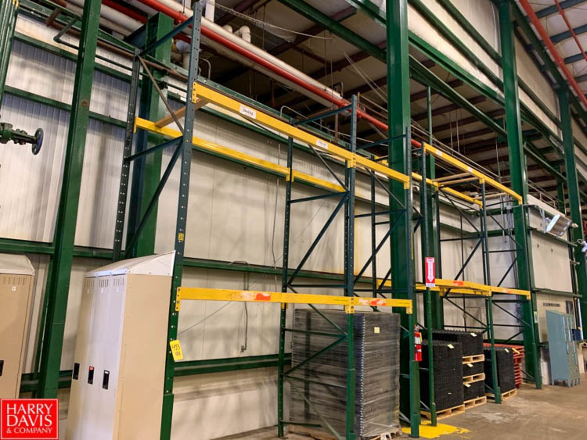Sections of Pallet Racking Rigging Fee: $400