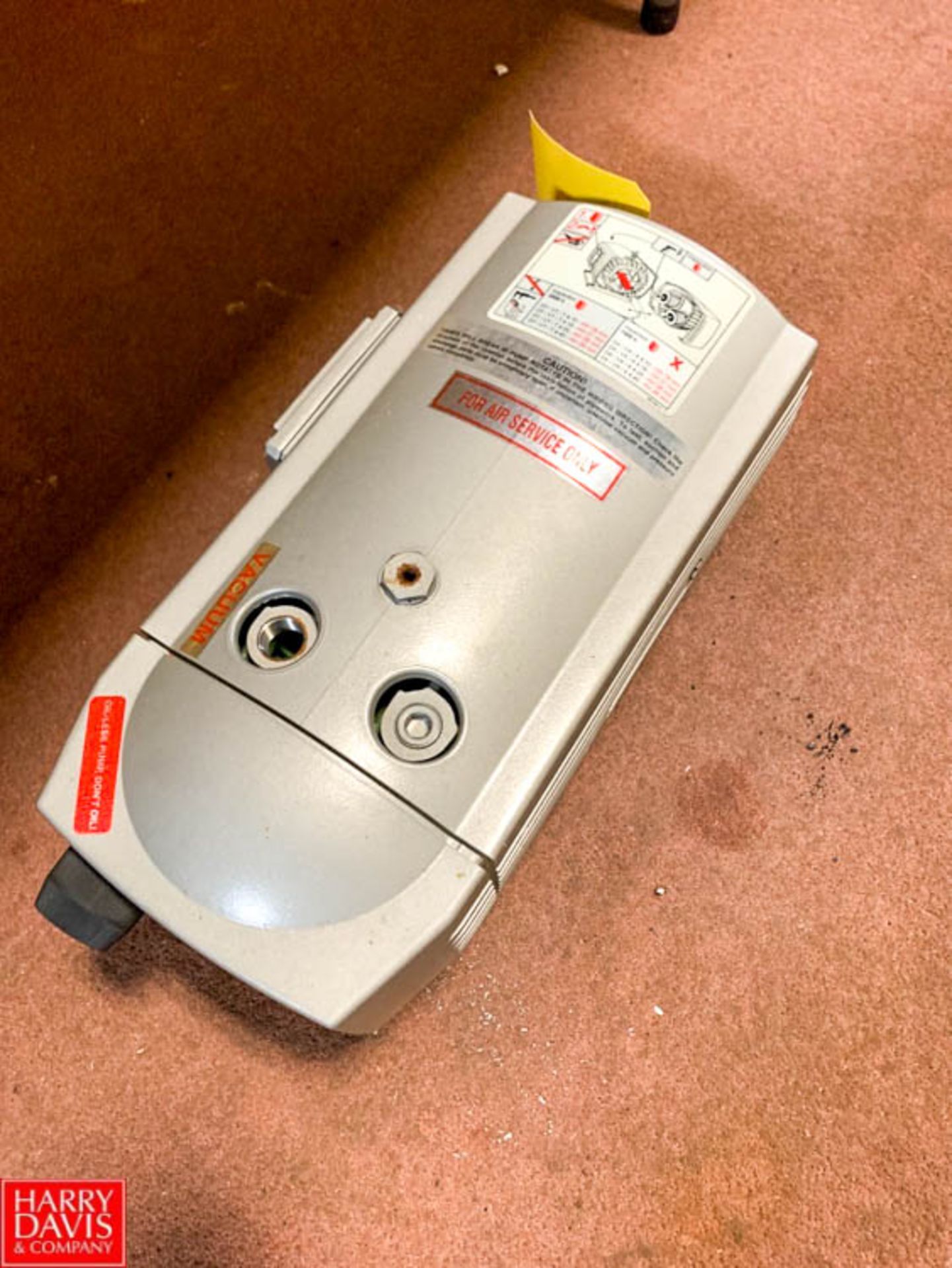 2013 Becker Vacuum Pump Type, UT 4.16 Rigging Fee: $25