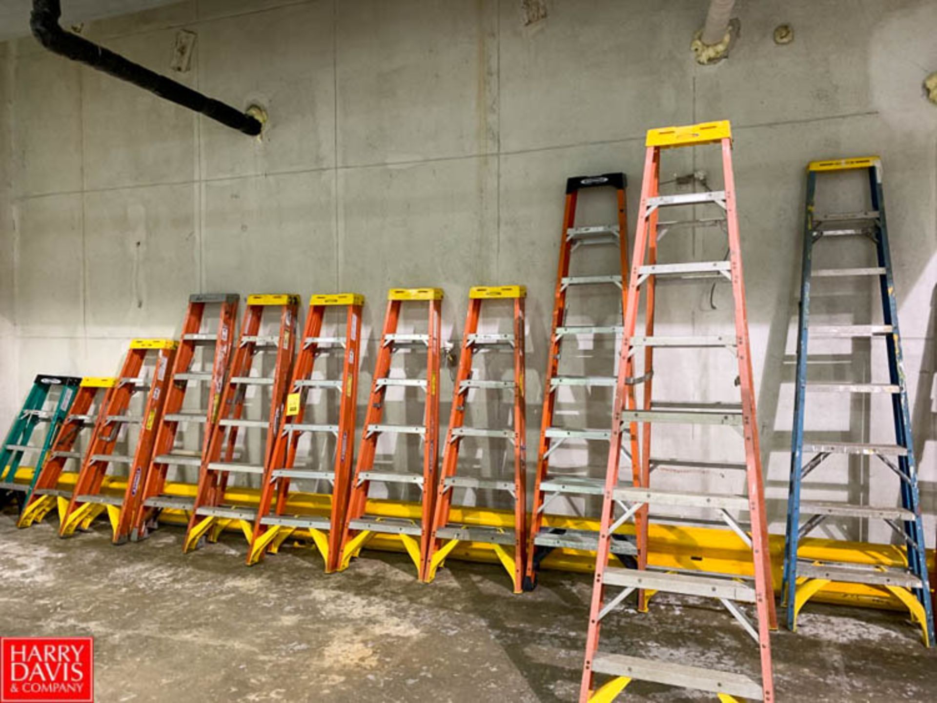 Assorted Ladders, 2' to 8' Rigging Fee: $200